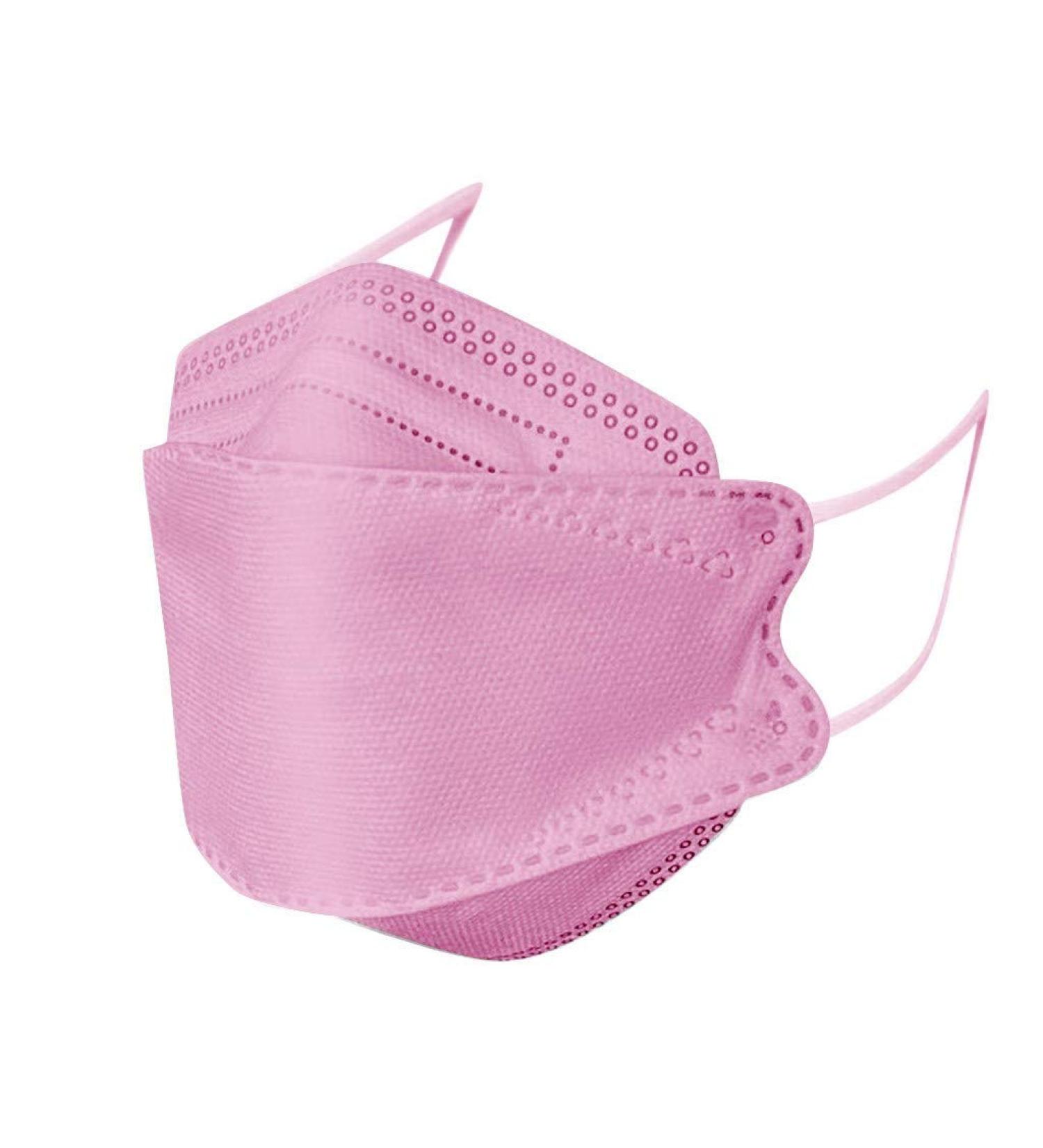 50Pcs Disposible_Face_Mask_Safety_Mask for Adults Breathable & Comfortable Protection 4-ly Non Woven with Elastic Ear-loop - Buy Online on GoSupps.com