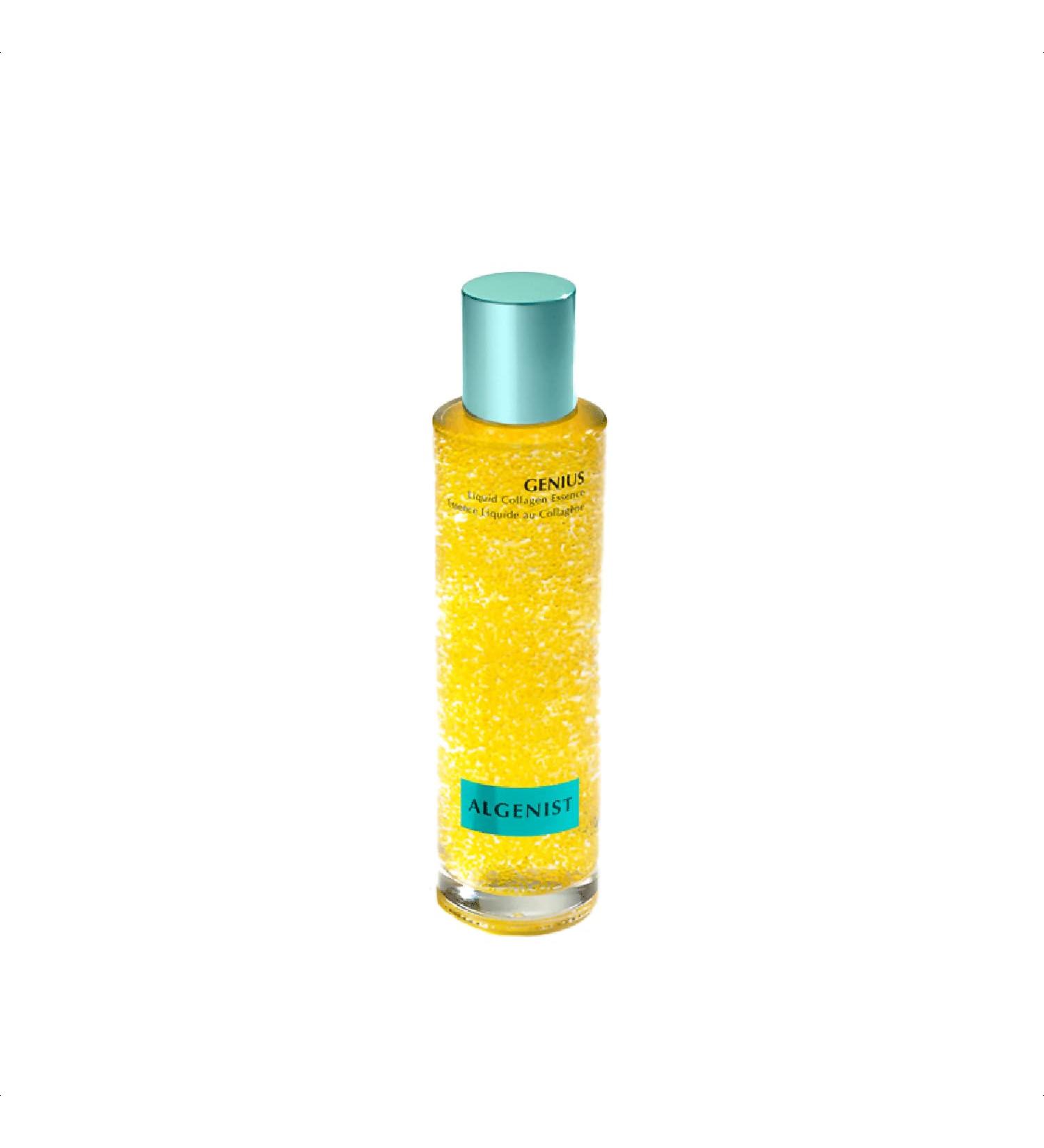 Algenist GENIUS Liquid Collagen Essence - Boost Skin Elasticity & Radiance with Patented Alguronic Acid Serum (100ml) - Shop Now for International Shipping - Buy Online on GoSupps.com