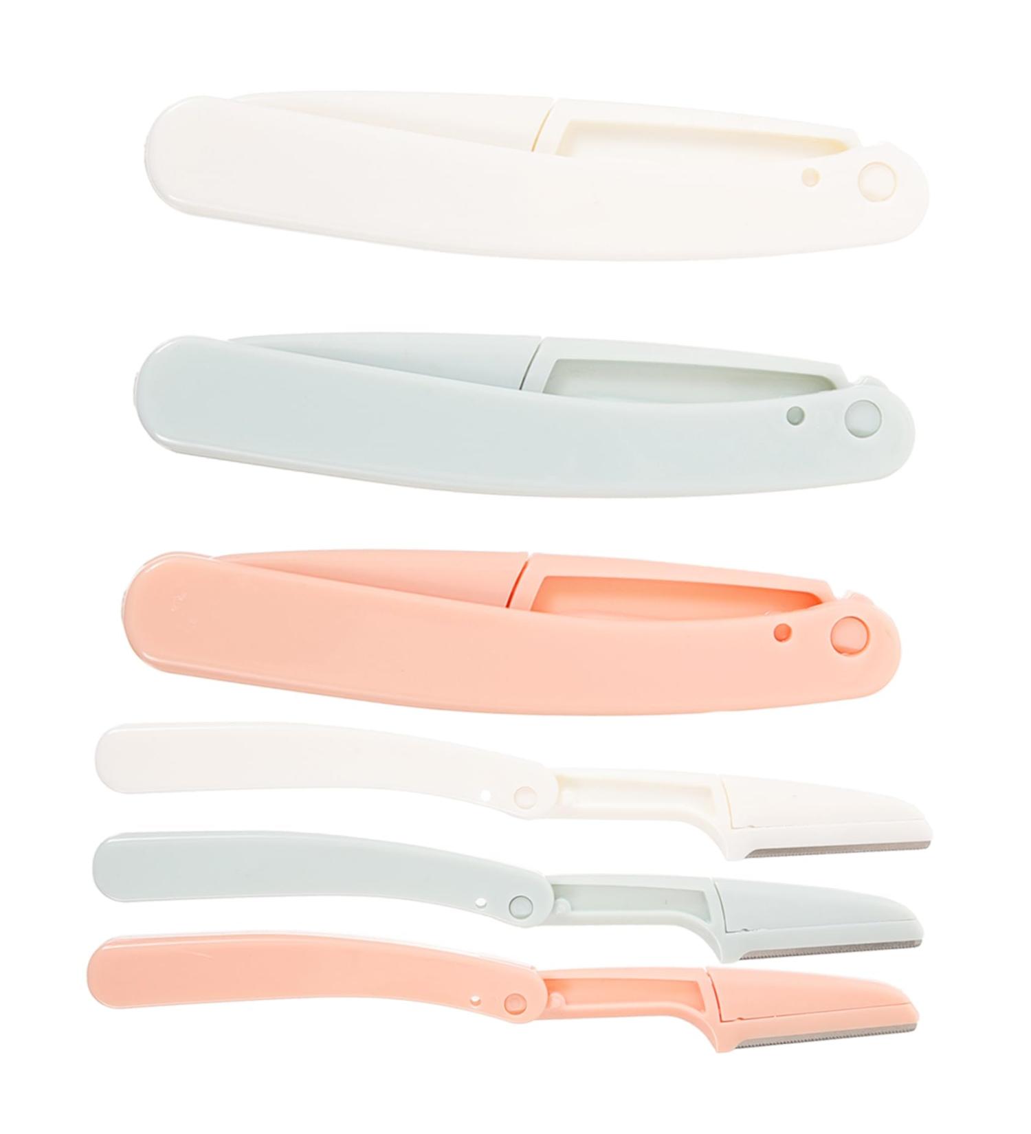 Beavorty 6-Part Women's Face Razor Set | Men's & Women's Eyebrow Razors for Perfect Grooming - Buy Online on GoSupps.com