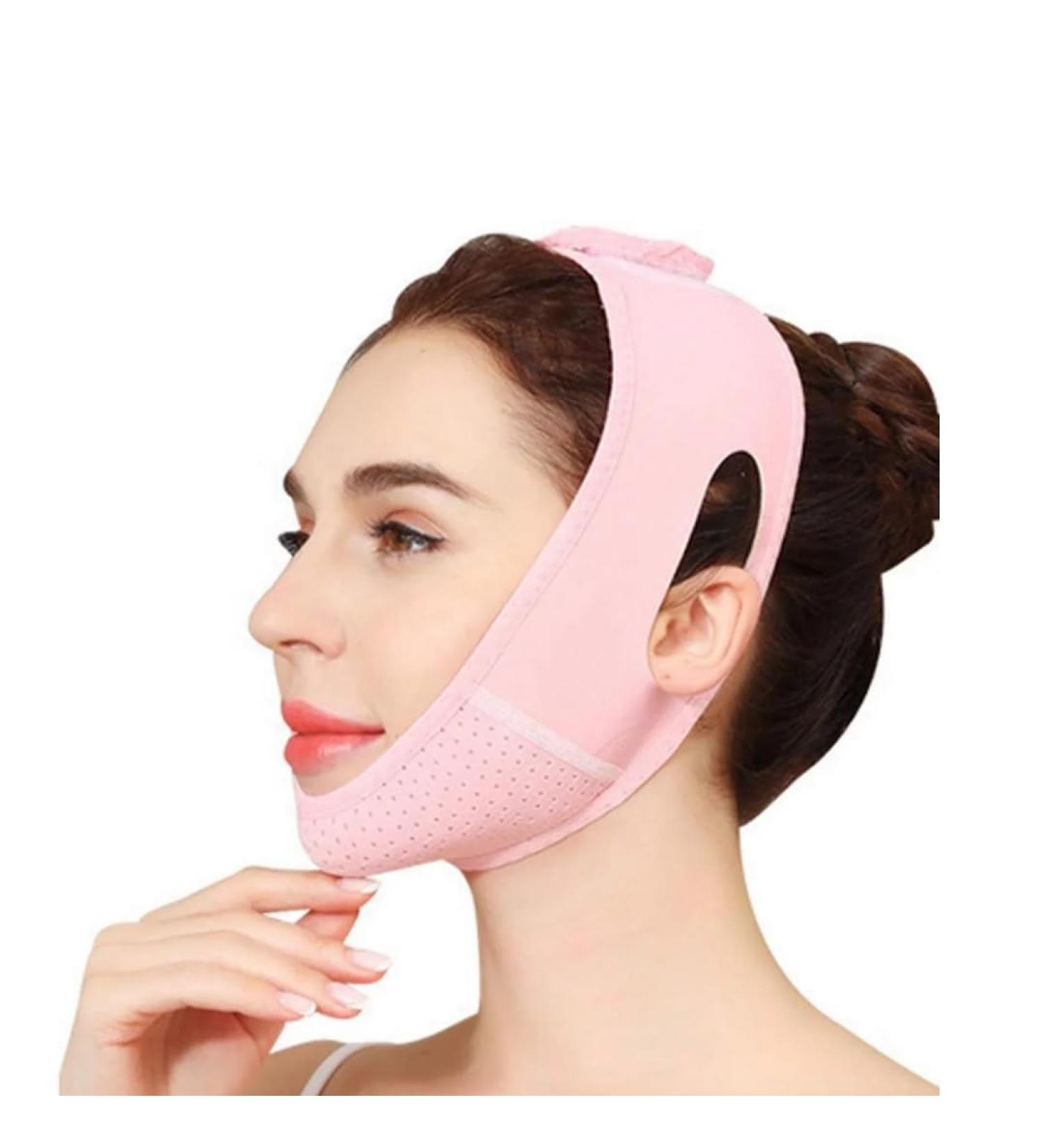 LAXO Reusable V Line Face Strap for Women - Prevent Sagging & Anti-Wrinkle Solution Ideal for Sleeping - Shop Internationally - Buy Online on GoSupps.com