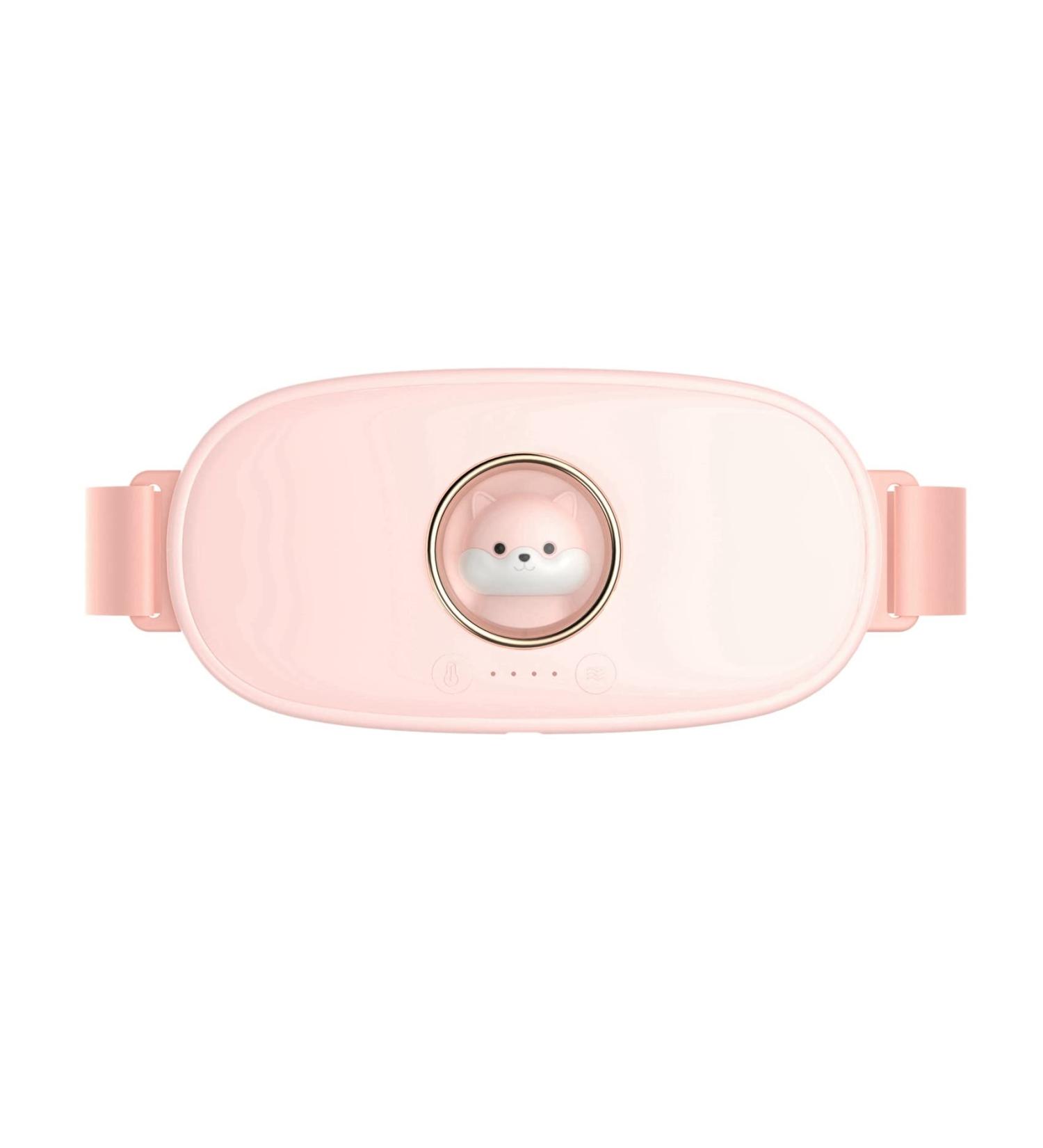 Yinchus M28 Heating Belt for Menstrual Pain Relief | Pink Heated Massage Belt for Uterine Comfort - Buy Online on GoSupps.com