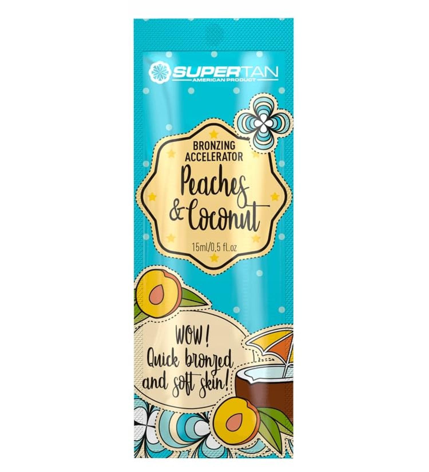 Supertan Peaches Coconut&Cream x 10 stuks