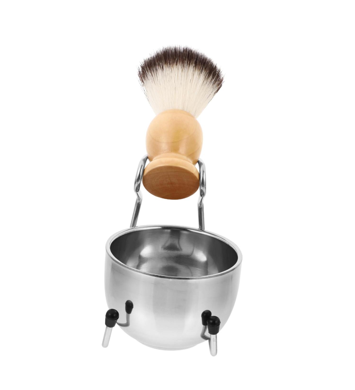 Men s Shaving Kit - Brush Rack Grooming Shaving Bowl & Brush Set for a Perfect Beard Shave - Buy Online on GoSupps.com