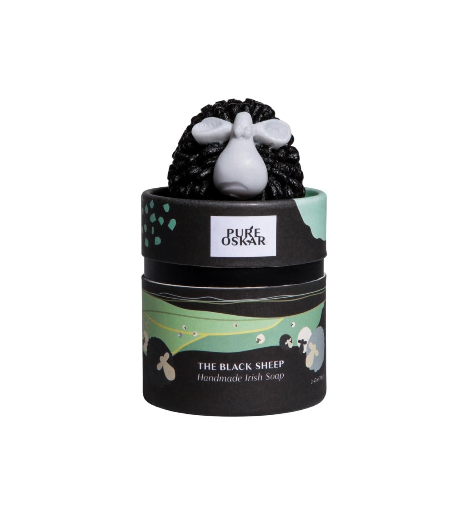 Handmade Black Sheep Irish Soap - Natural Moisturizing Gift Box | Quirky Irish Souvenir Made in Ireland - Buy Online on GoSupps.com