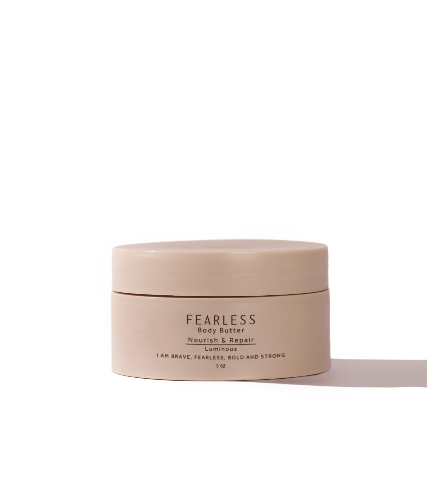 Fearless Nourish & Repair Body Butter (Luminous Scent) 100% Natural Loaded with Ingredients that deeply soothe restore and moisturizes the skin. - Buy Online on GoSupps.com