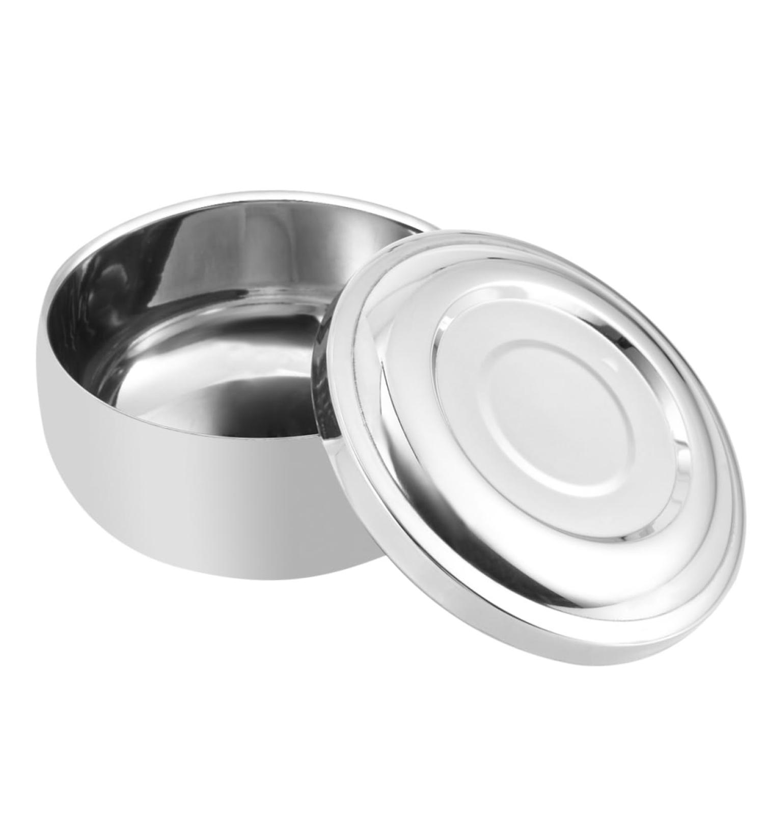 Buy Minkissy Wooden Shaving Soap Container with Lid - Travel-Friendly Shaving Foam Shell for Grooming - Buy Online on GoSupps.com