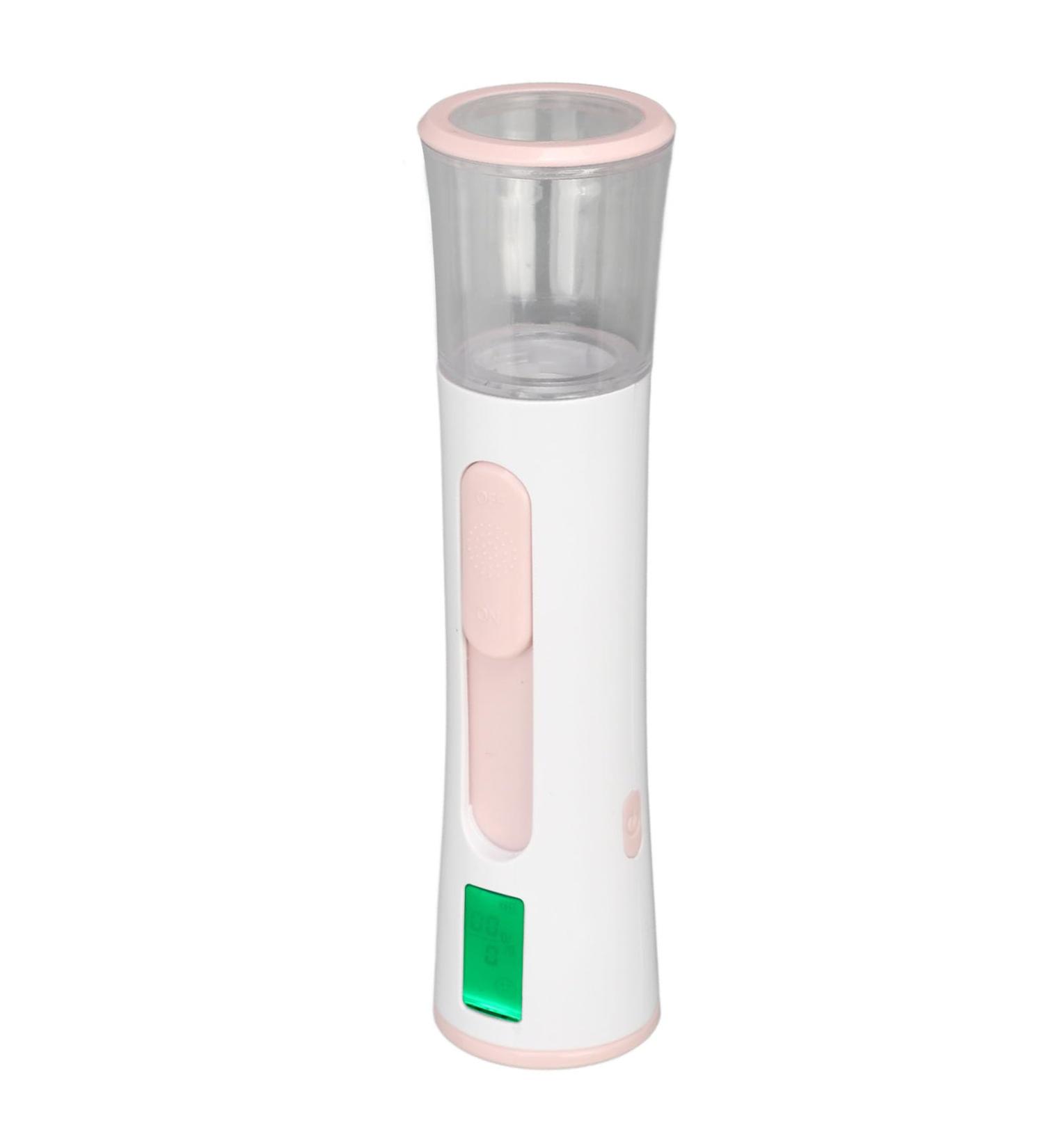 Facial Mist Sprayer Hand Held Facial Humidifier Double Holes High Efficiency 30ml Capacity Ultra Fine Spray for Home and Outdoor Use (Pink) - Buy Online on GoSupps.com