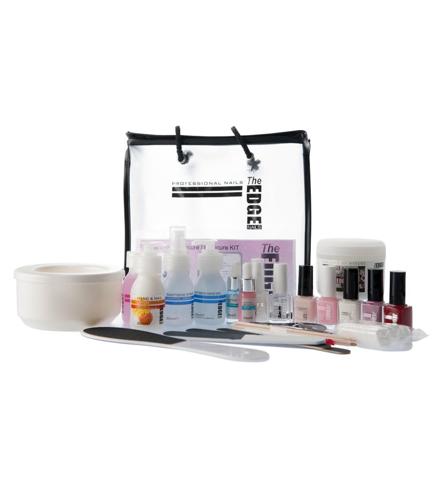 THE EDGE Natural Manicure/Pedicure Complete Kit - Buy Online on GoSupps.com