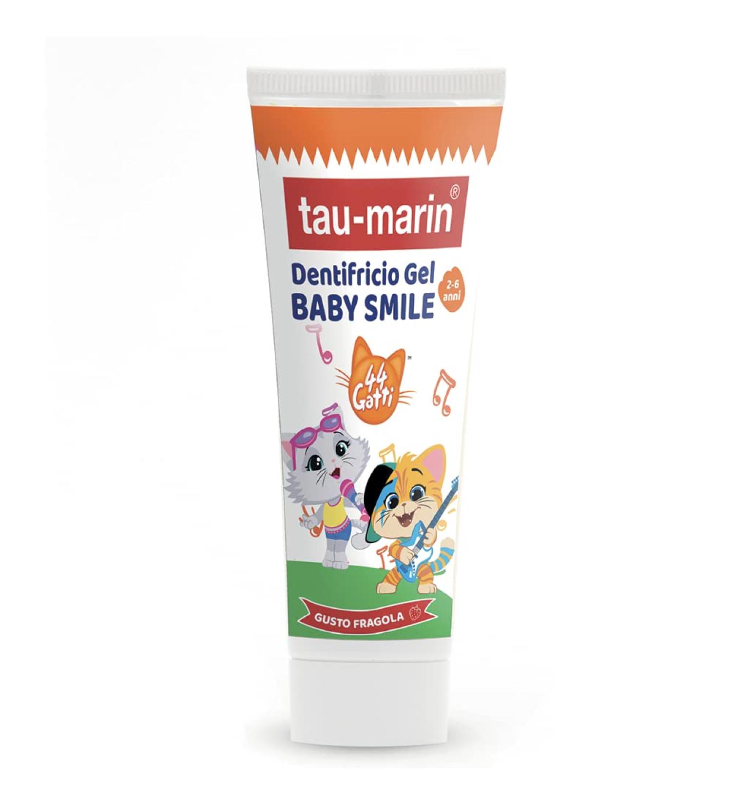Buy Tau-marin Dentifricio Baby Smile 2-6 Years Fragola - Limited Edition 44 Dogs 50ml | International Shipping Available - Buy Online on GoSupps.com