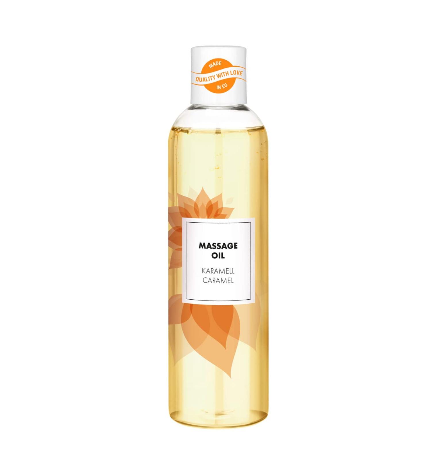 Aroma massage oil for relaxing massages | erotic massage oil | sensual caramel aroma | 250ml