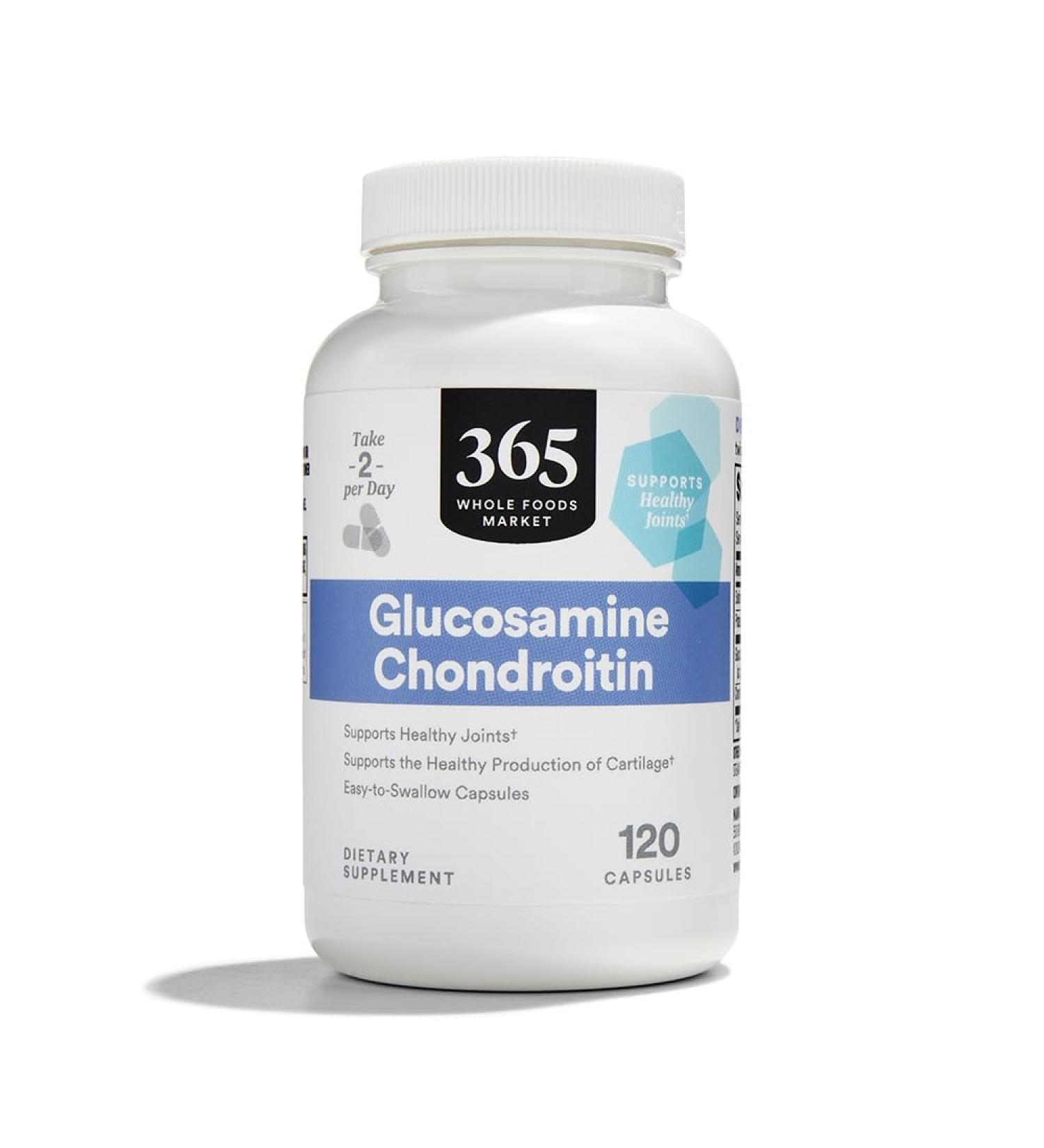 365 by Whole Foods Market Glucosamine Chondroitin 120 Capsules - Buy Online on GoSupps.com