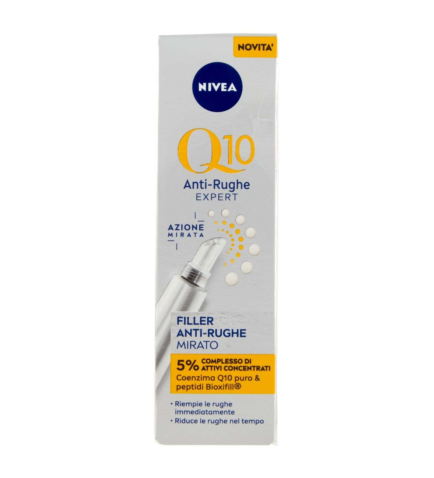NIVEA Q10 Expert Anti-Wrinkle Serum Treatment Concentrate (15 ml) Firming serum that visibly reduces wrinkles and expression lines filling serum - Buy Online on GoSupps.com