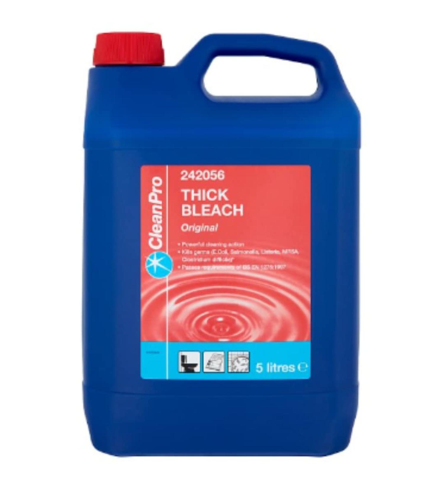 CleanPro Thick Bleach Original 5 Litres x 3 Thick Bleach Original 3