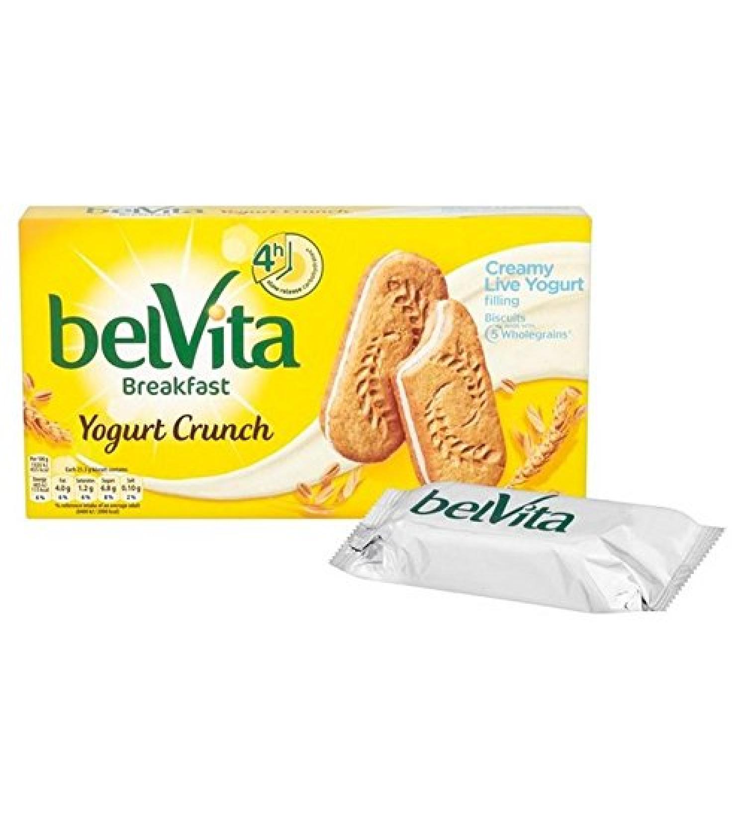 belVita Belvita Breakfast Yogurt 5 X 50 G (Pack of 2)