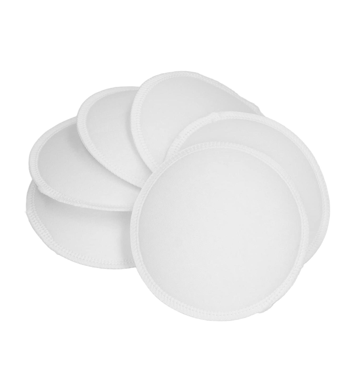 Washable Nursing Pads - 12 Pack Pure Cotton Leak-Proof & Highly Absorbent Breastfeeding Pads for Women | International Shipping Available - Buy Online on GoSupps.com