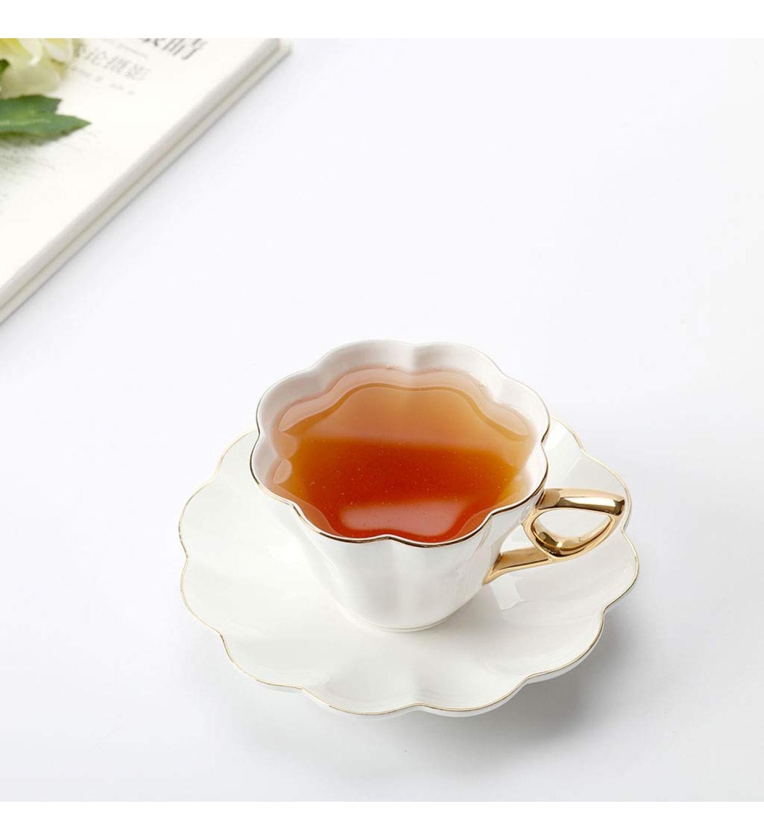 Ceramic Coffee Cup and Saucer Set Lead-Free Non-Toxic Wear-Resistant Home Kitchen Office (Color : A) B - Buy Online on GoSupps.com