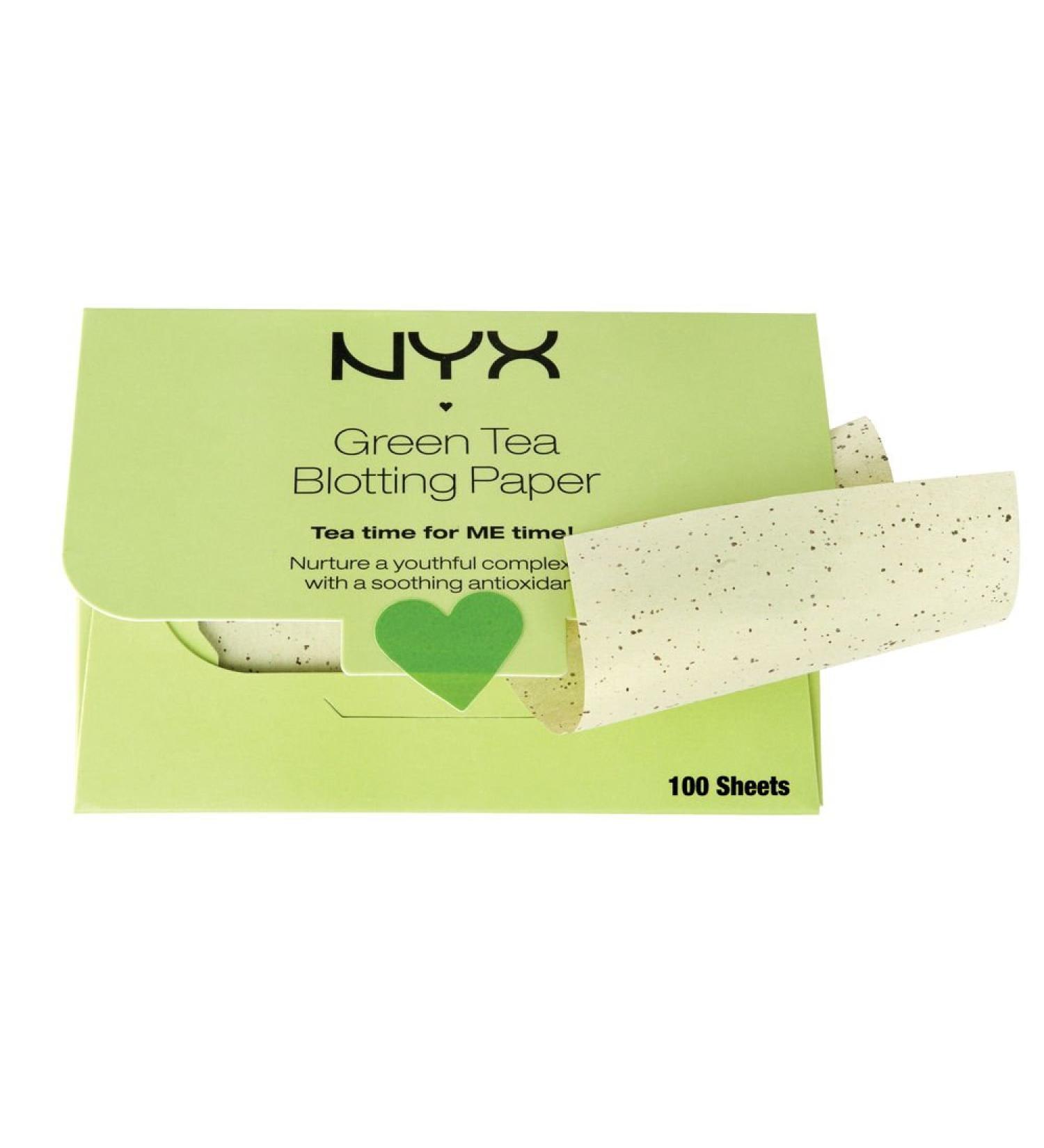 NYX Cosmetics Green Tea Face Blotting Paper 100 Sheets