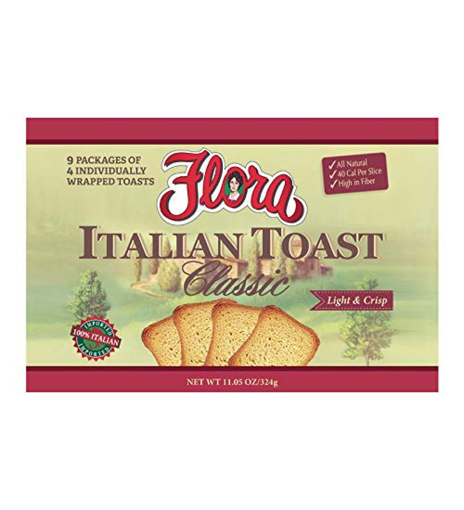 Flora Foods Toast Italian Classic - 1 Package (11.05 oz.) - Buy Online on GoSupps.com