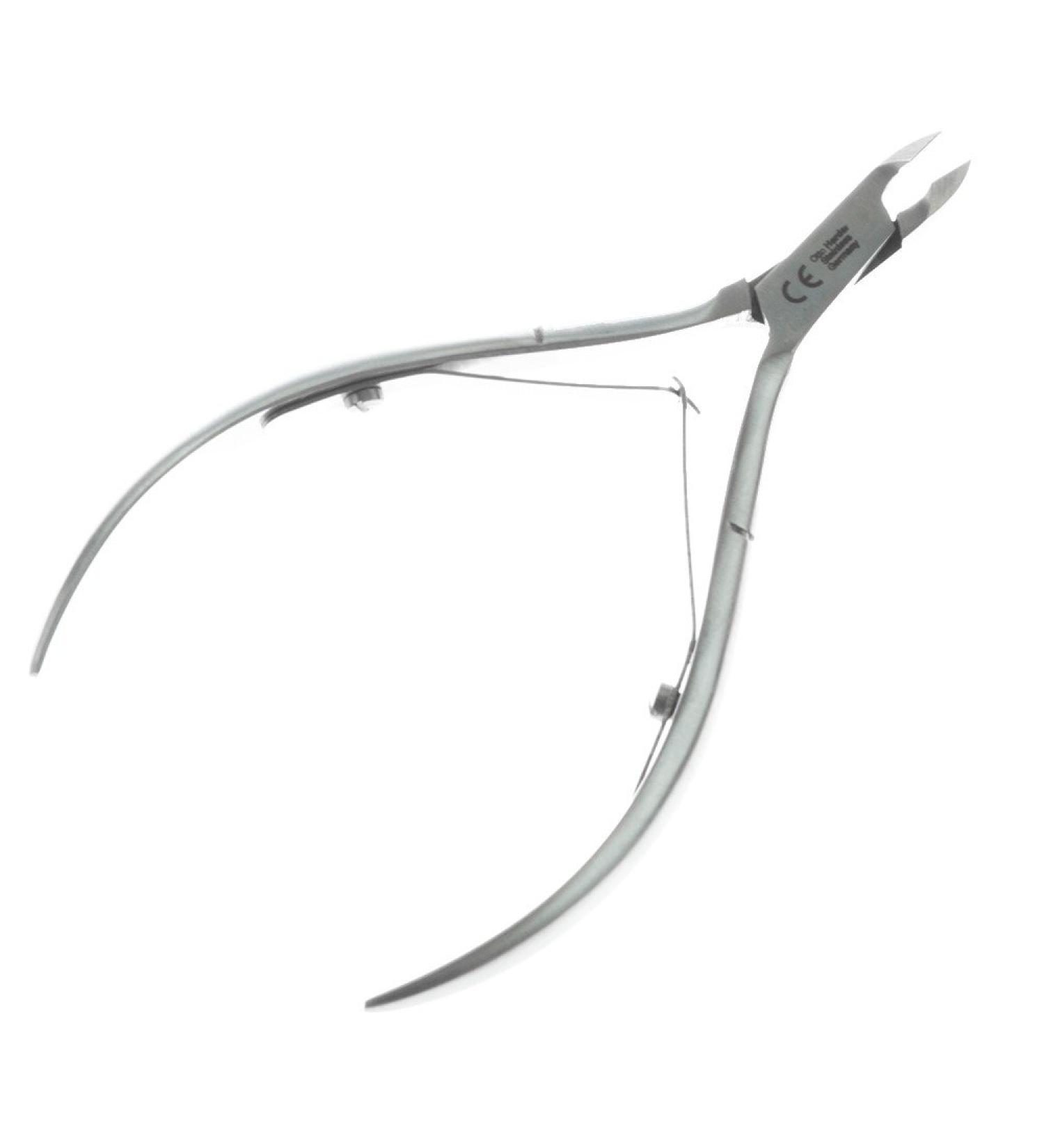 Professional Skin Nippers - Double Spring Hardened Stainless Steel 6mm Cutting Surface | Best for Precision Nail Care - Buy Online on GoSupps.com