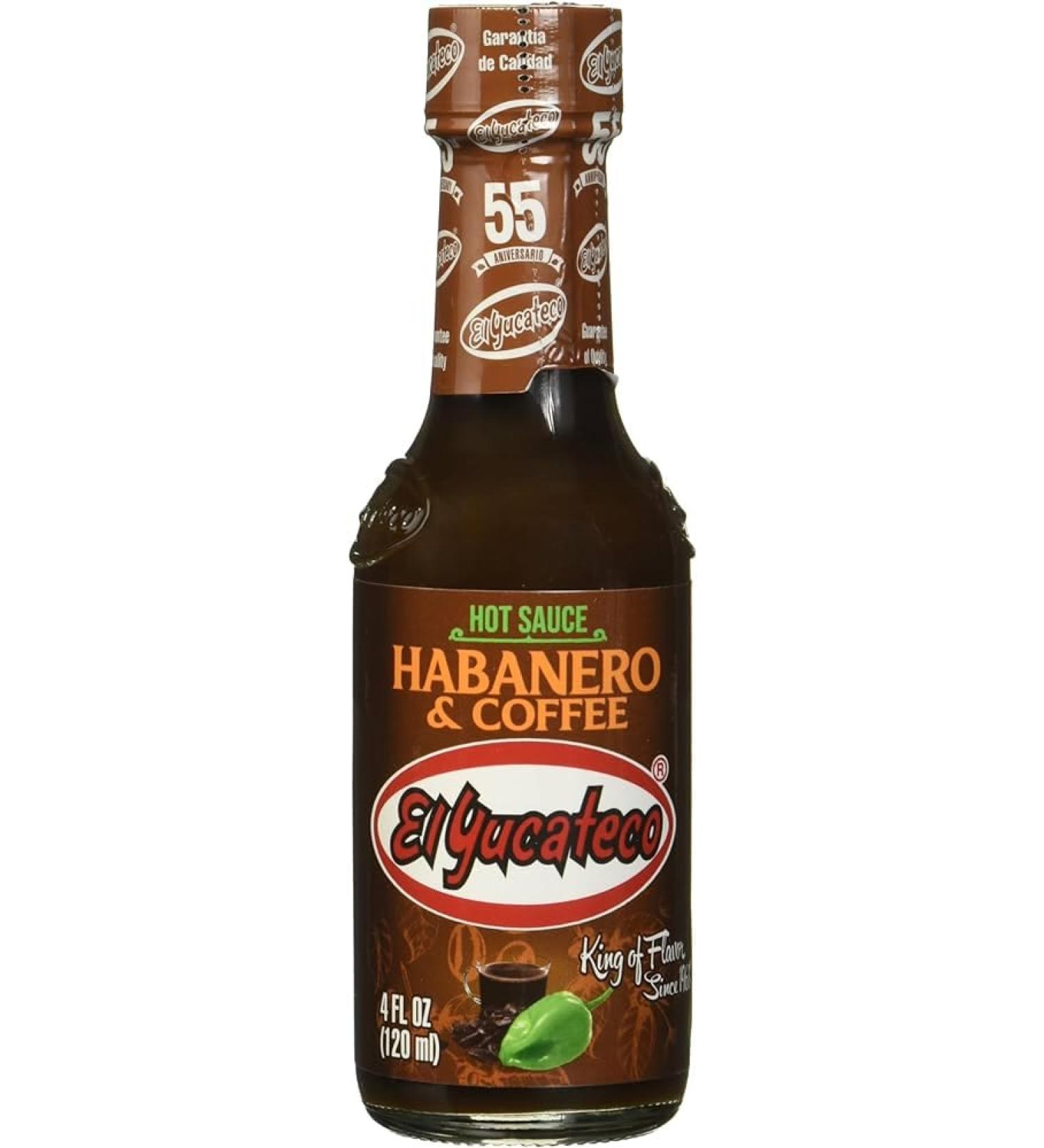El Yucateco Habanero & Coffee Mexican Chilli Sauce