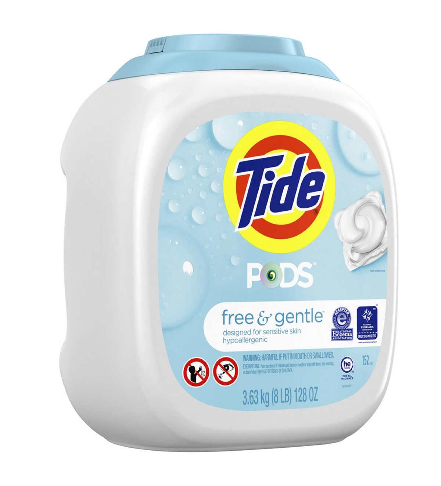 Tide Pods Free and Gentle 152 Pacs - Buy Internationally | Eco-Friendly Laundry Solution - Buy Online on GoSupps.com