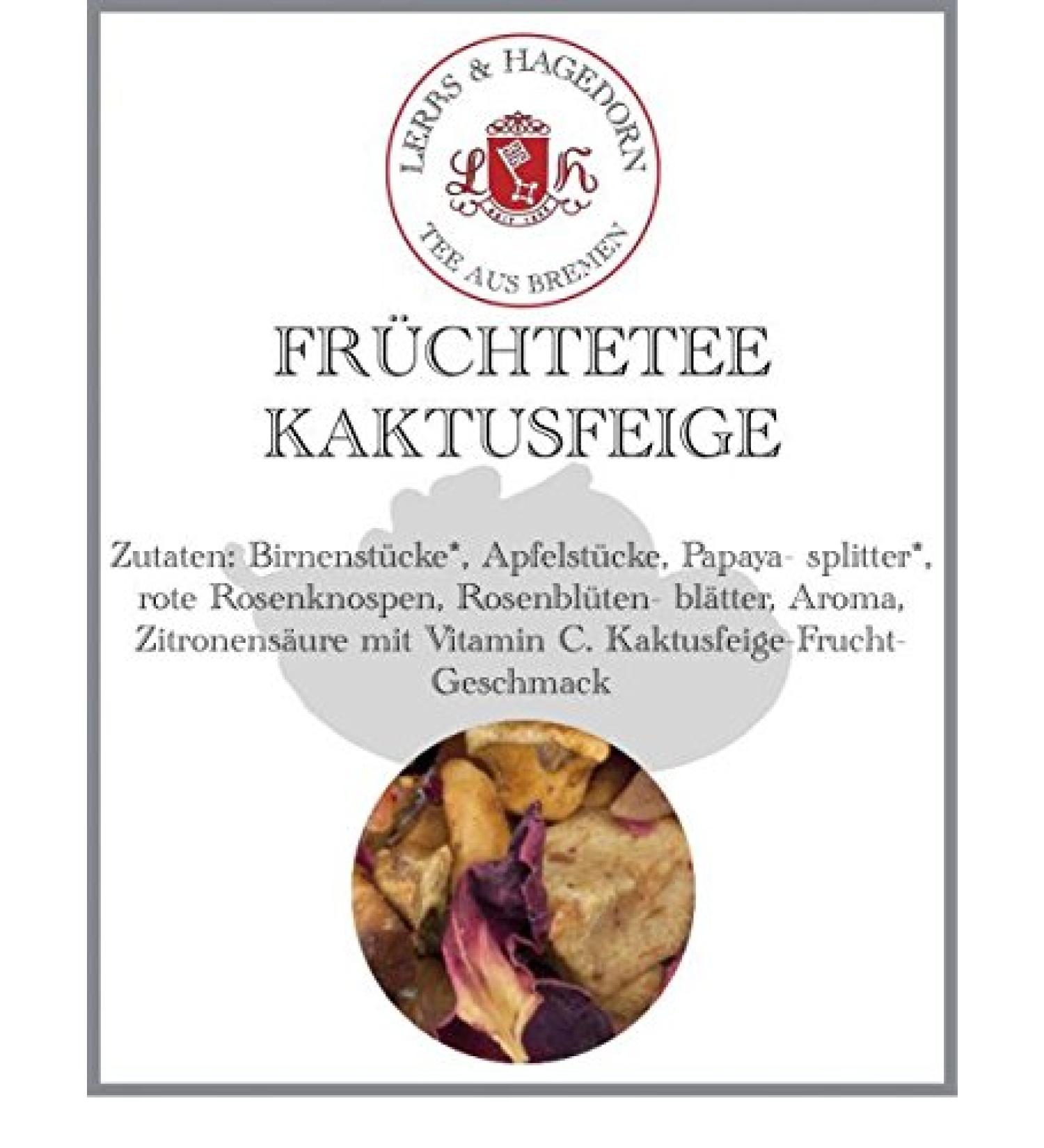 Lerbs & Hagedorn Beige cactus fruit tea 2 kg - Buy Online on GoSupps.com