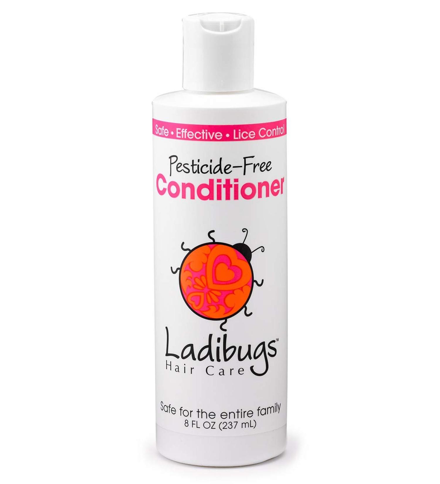 Ladibugs Lice Prevent Conditioner 8oz - Natural Essential Oils, Sulfate-Free - Buy Online on GoSupps.com