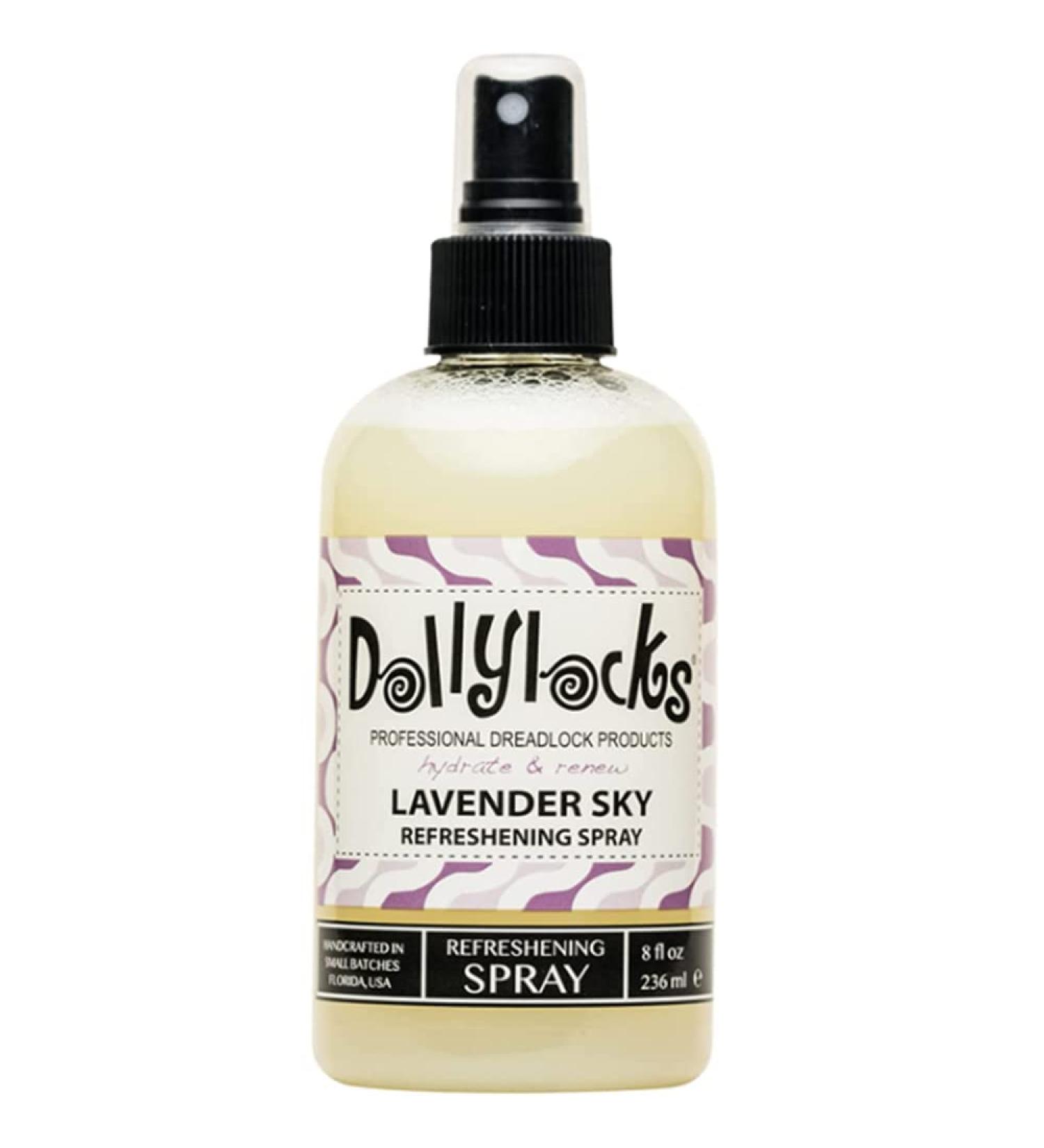 Dollylocks Professional Organic Dreadlock Refreshening Spray - Lavender Sky 8oz - Buy Online on GoSupps.com