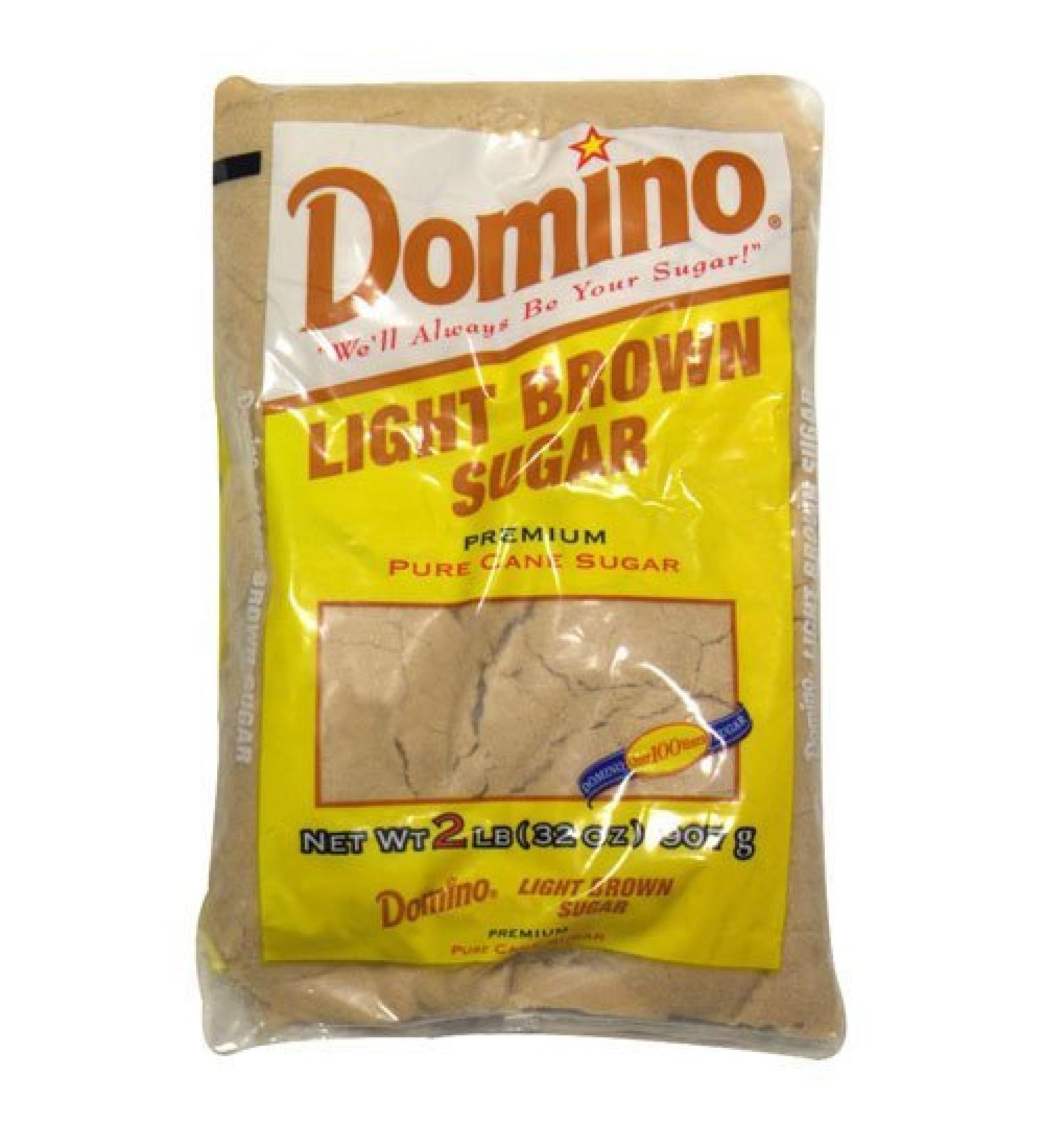 Domino Light Brown Sugar 2 Lb - 3 Packs