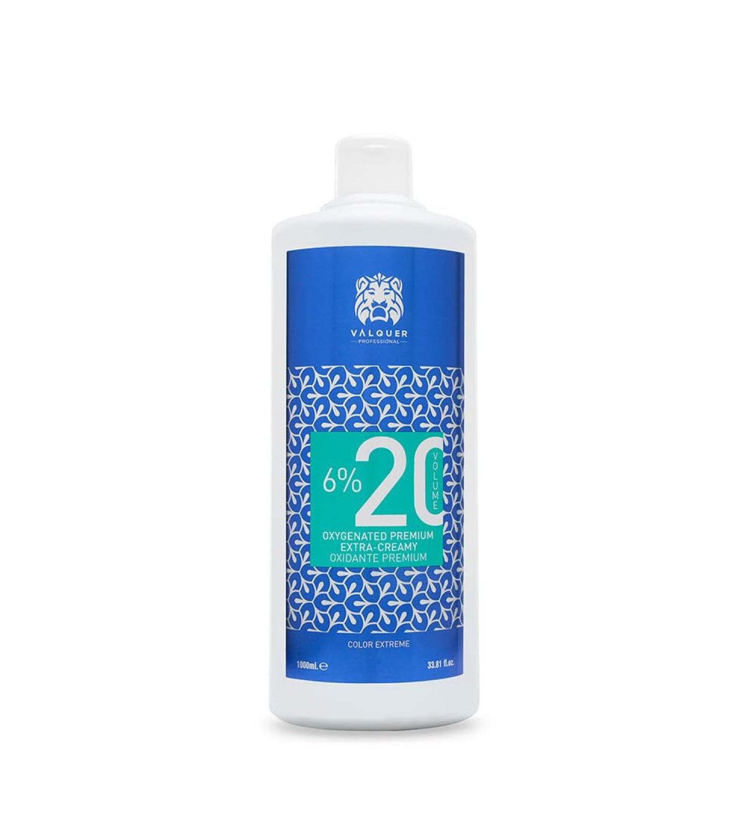 V lquer Oxygenated for Premium Ultra-Creamy Hair Dye 20 Vol (6%) 1000 Milliliters - Buy Online on GoSupps.com