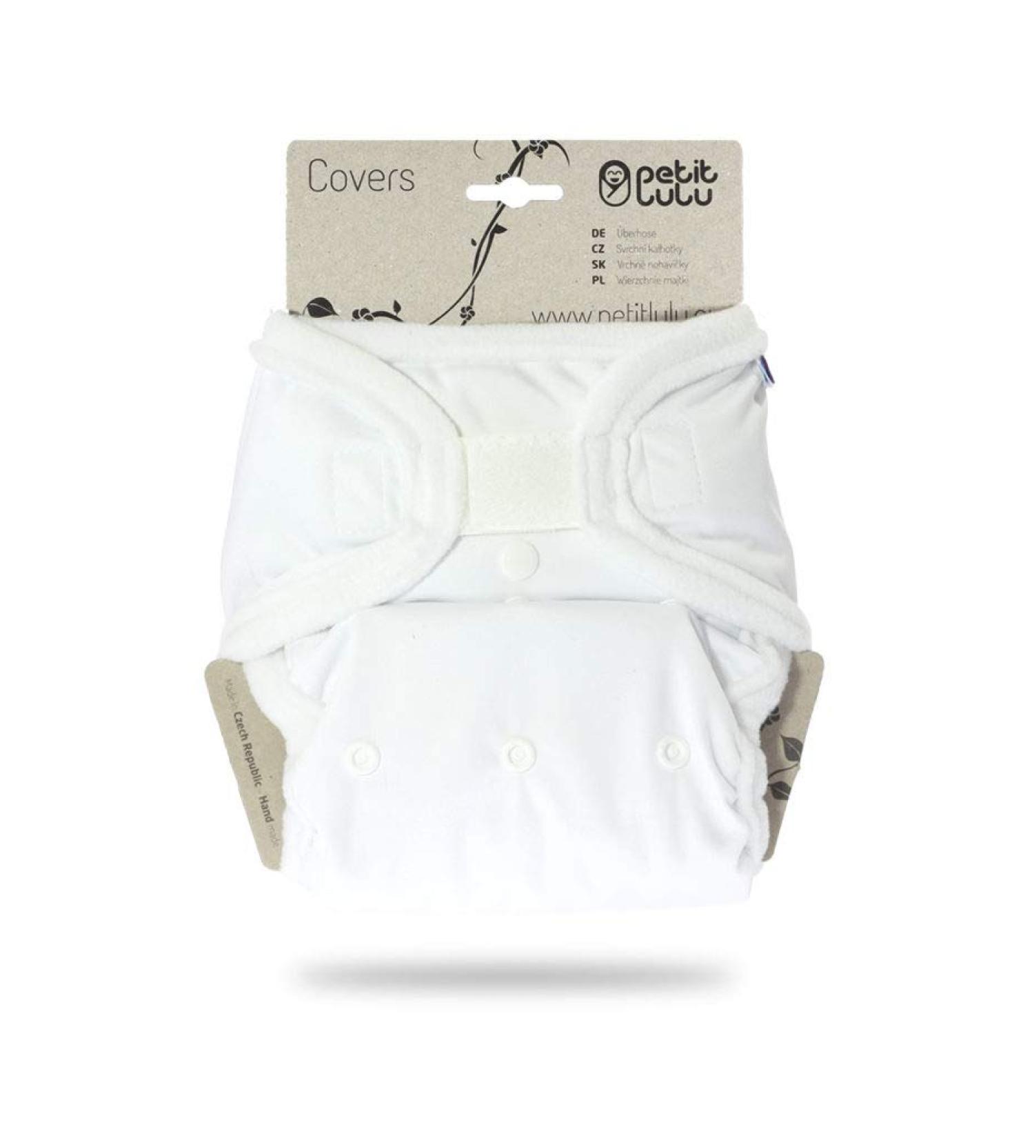 Buy Petit Lulu Size 2 Powy Overpants (5-16 kg) - Velcro One Size Washable & Waterproof Baby Diaper Pants | Fleet Diapers Made in EU - Buy Online on GoSupps.com