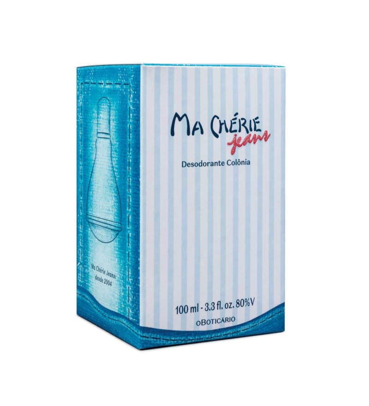 O Boticario OLUNCLE Perfume Ma Ch rie Jeans Desodorante Col nia 100ml Feminino