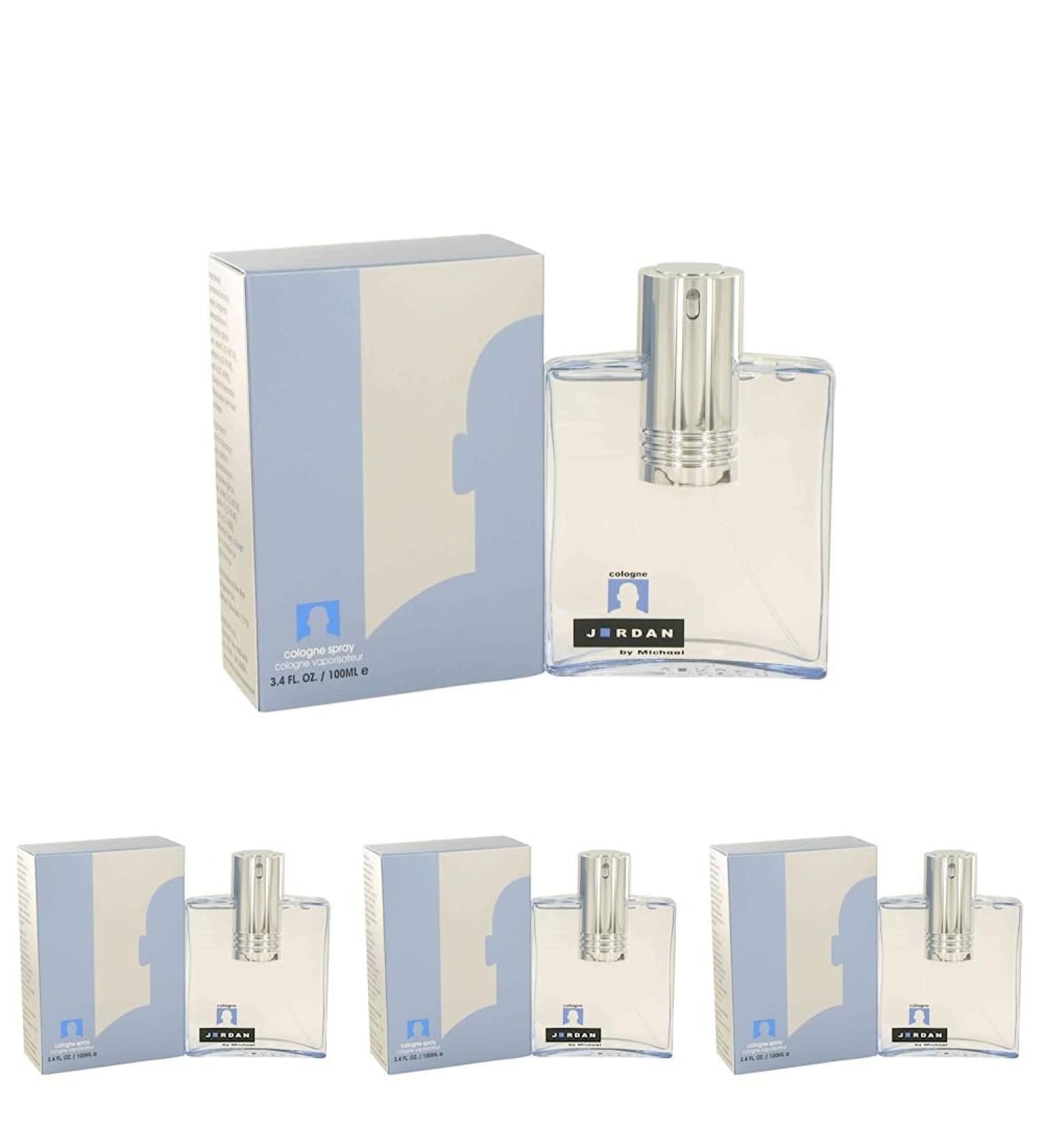 Michael Jordan Jordan For Men. Cologne Spray 3.4-Ounces (Pack of 4) 3.4 Fl Oz (Pack of 4)