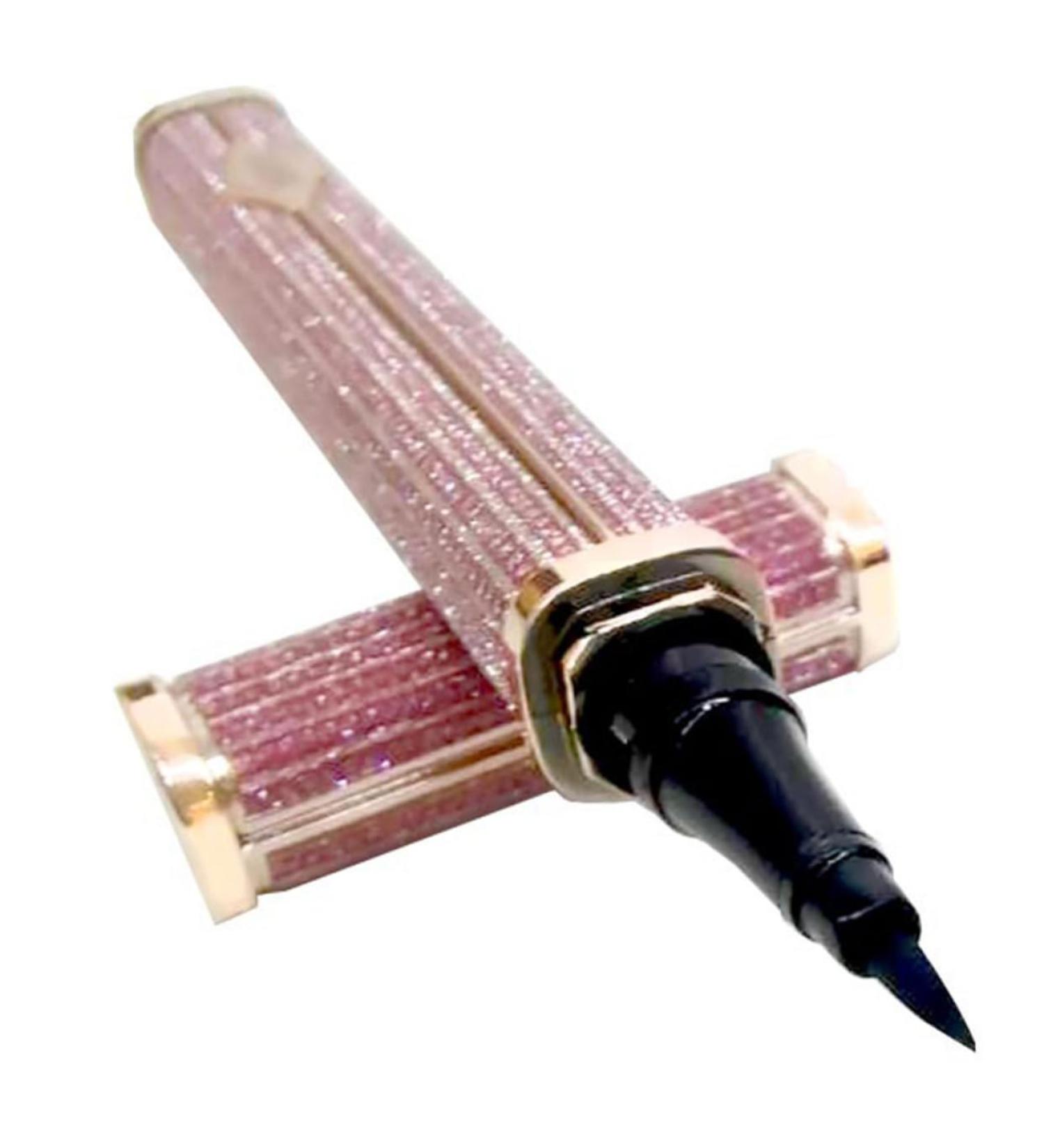 TOVINANNA Eyeliner Lash Glue Pen Black Eye Liner Pencils Liquid Liner Women Makeup Kit Eye Makeup Pink Skinned - Buy Online on GoSupps.com