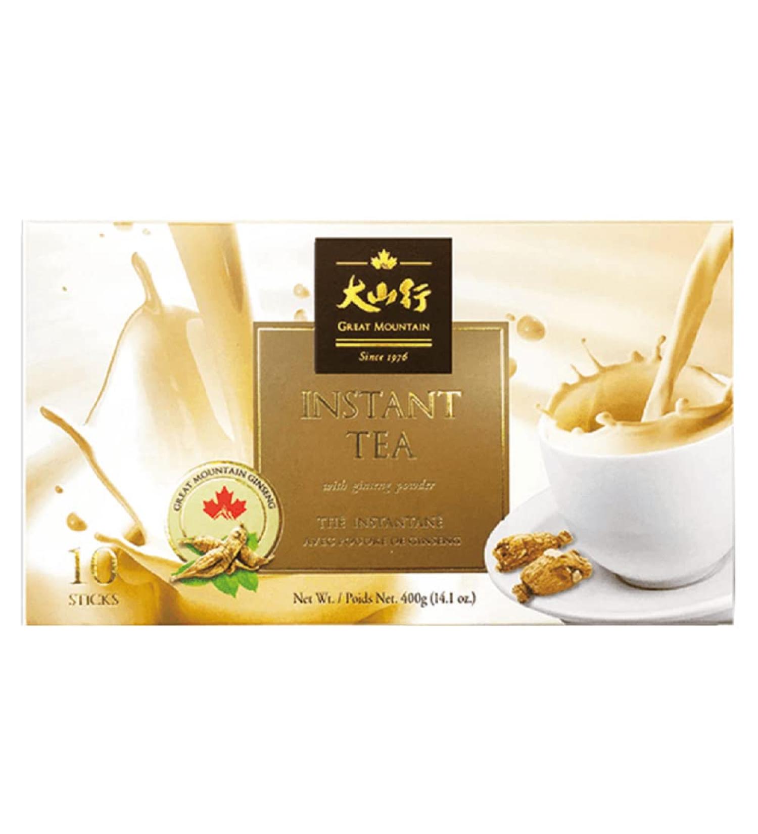 Great Mountain Ginseng | Instant Ginseng Milk Tea (40g*10) - Buy Online on GoSupps.com
