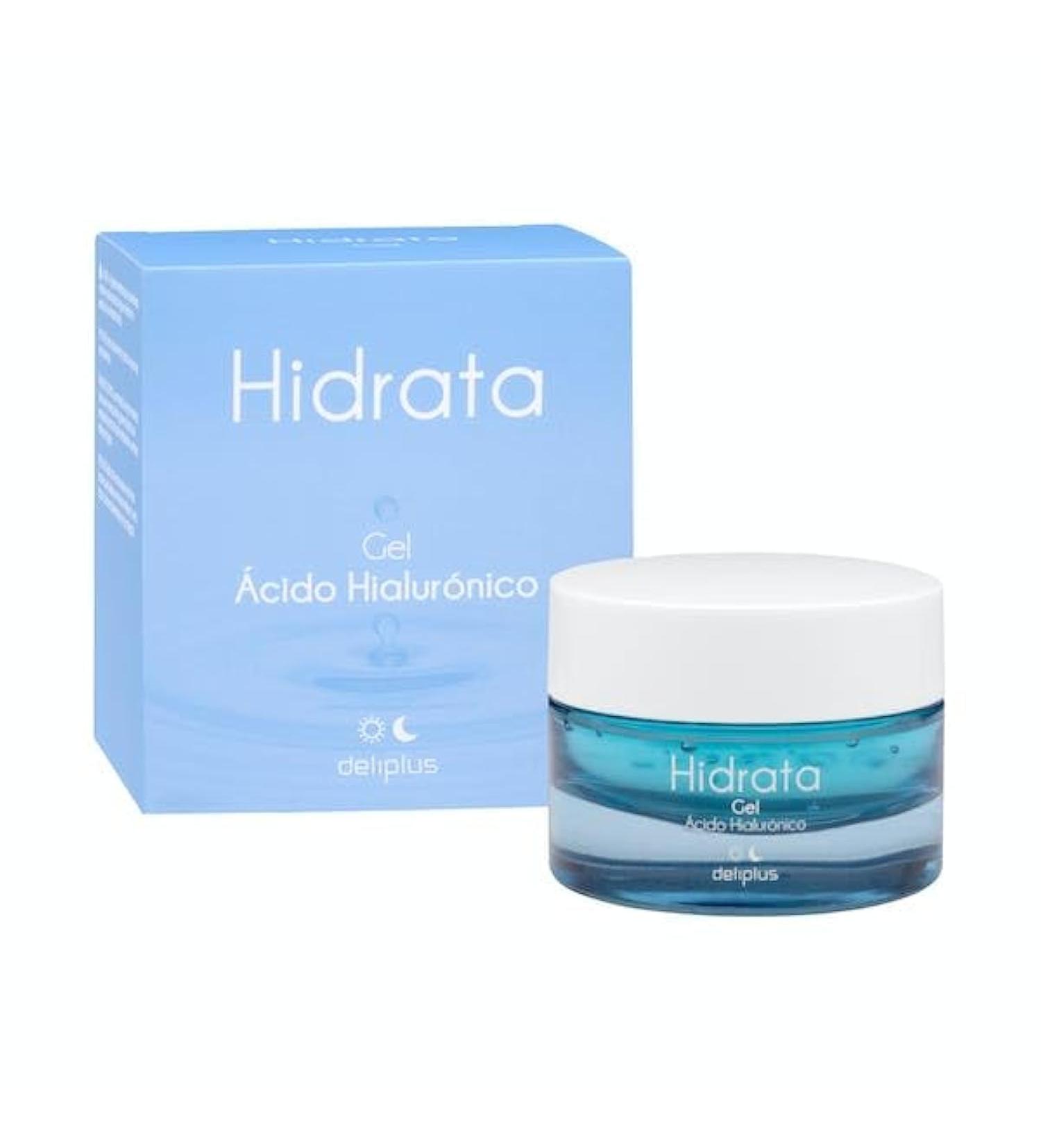 Hyaluronic acid face gel moisturizes normal and oily skin. Deliplus - Buy Online on GoSupps.com