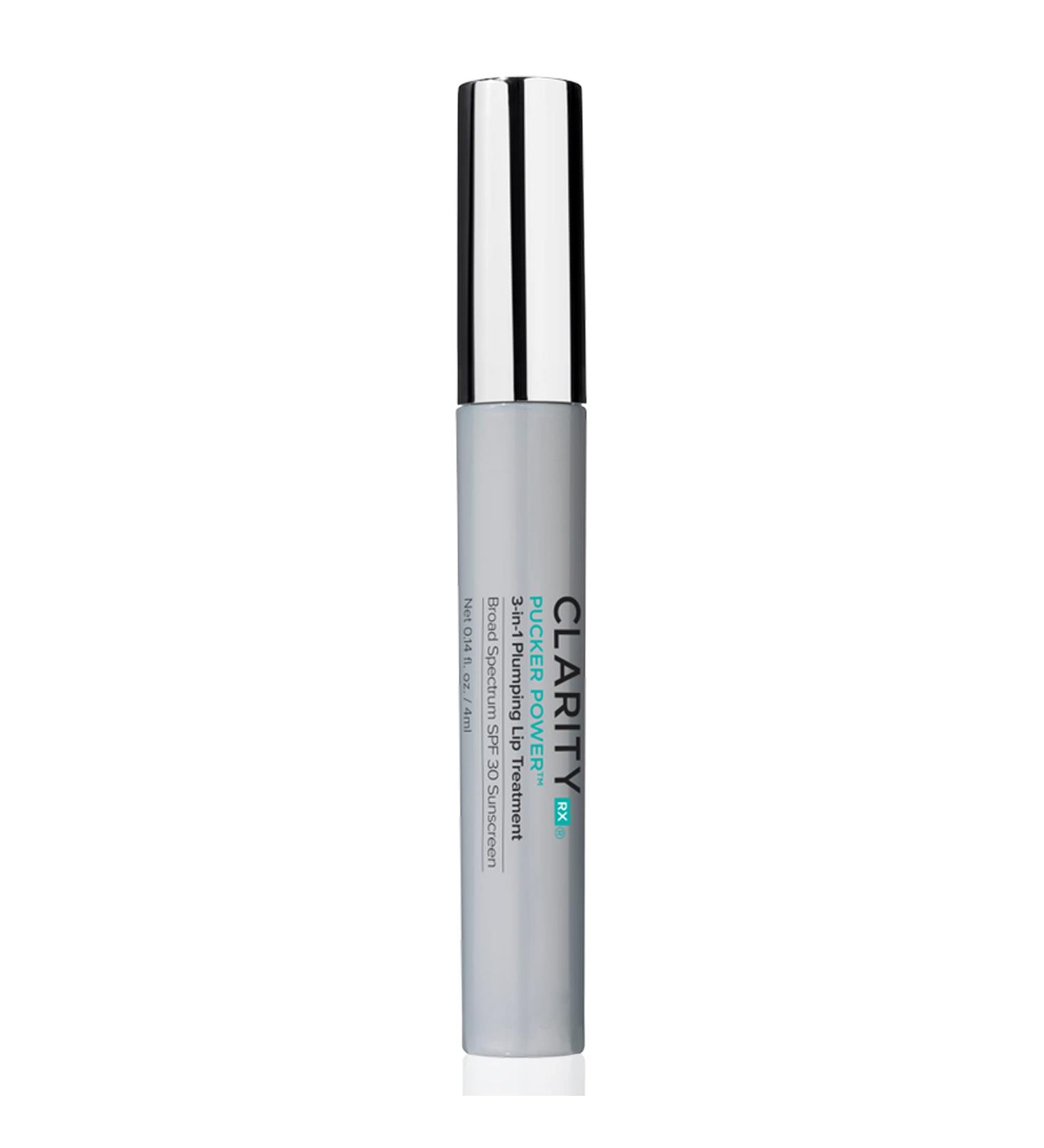 ClarityRx Pucker Power 3-in-1 Hydrating Lip Plumping Treatment - Natural Anti-Aging Lip Plumper with SPF 30 - 4 ml | Shop Internationally - Buy Online on GoSupps.com