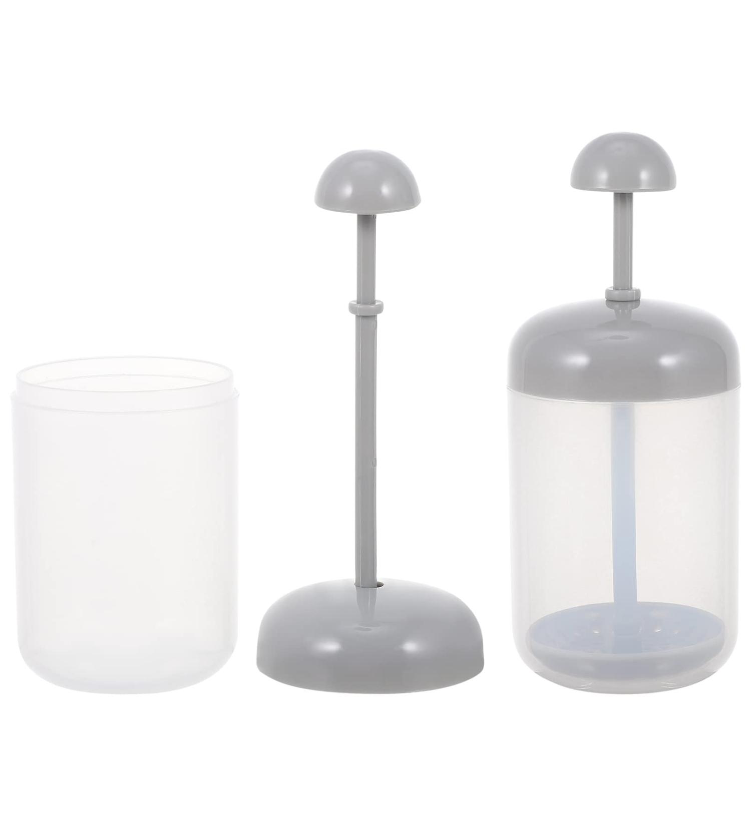  LALAFINA LALAFINA 2 pieces of detergent liquid foaming cleaning products grey gel facial cleaning outside lightweight frother beauty cream inner pump bath shampoo cleaning power for - Buy Online on GoSupps.com