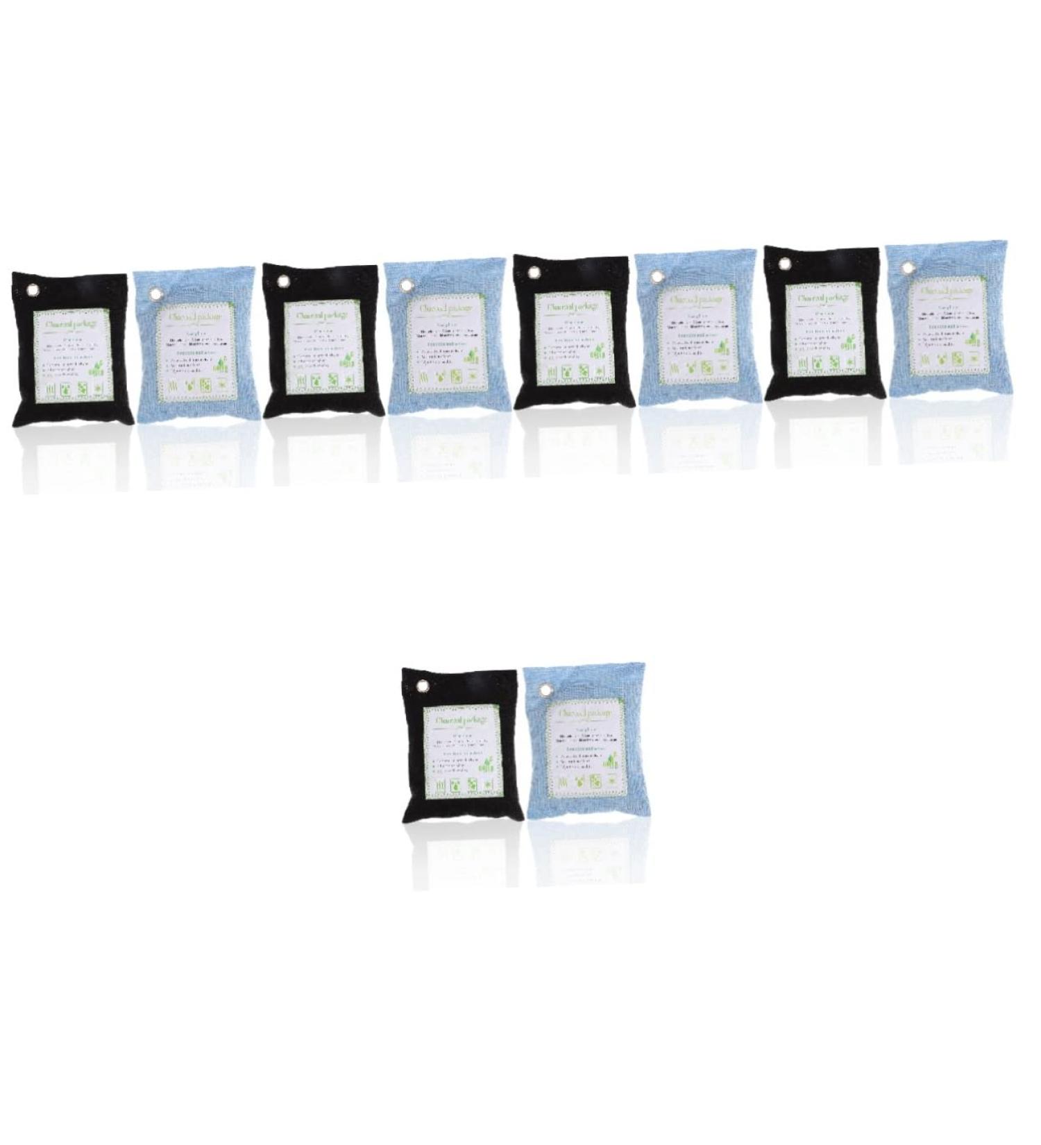 Stahad 10-Pack Activated Carbon Air Purifier Bags - Eliminate Car Smells & Refresh Environment | Natural Charcoal Odor Absorbers - Buy Online on GoSupps.com