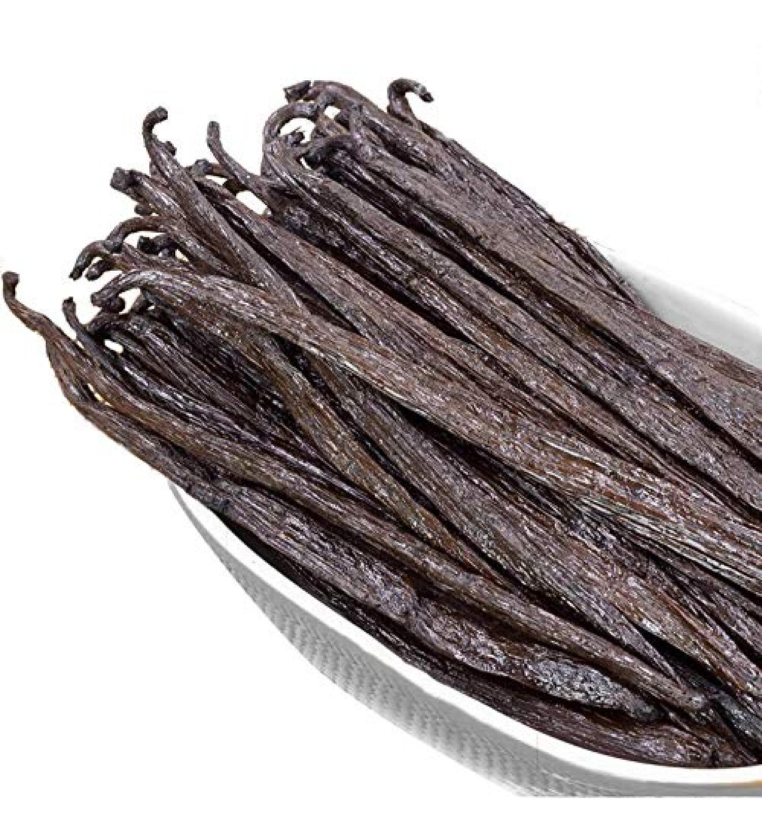 Madagascar Vanilla Beans | Grade A Pods for Extract & Baking | 10 Count - Buy Online on GoSupps.com