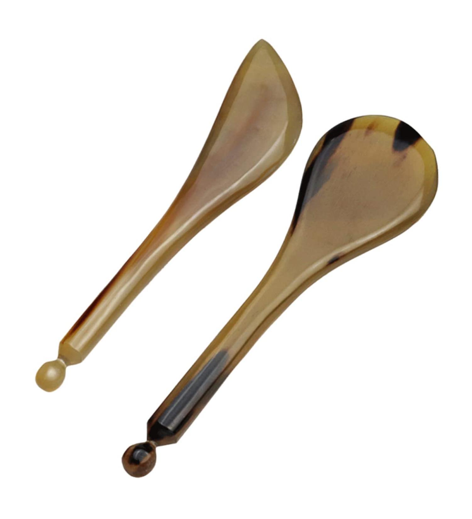 Healeved 2-Piece Face Acupuncture Massage Stick & Gua Sha Scraper - Acupressure Tools for Rejuvenating Facial Care - Buy Online on GoSupps.com