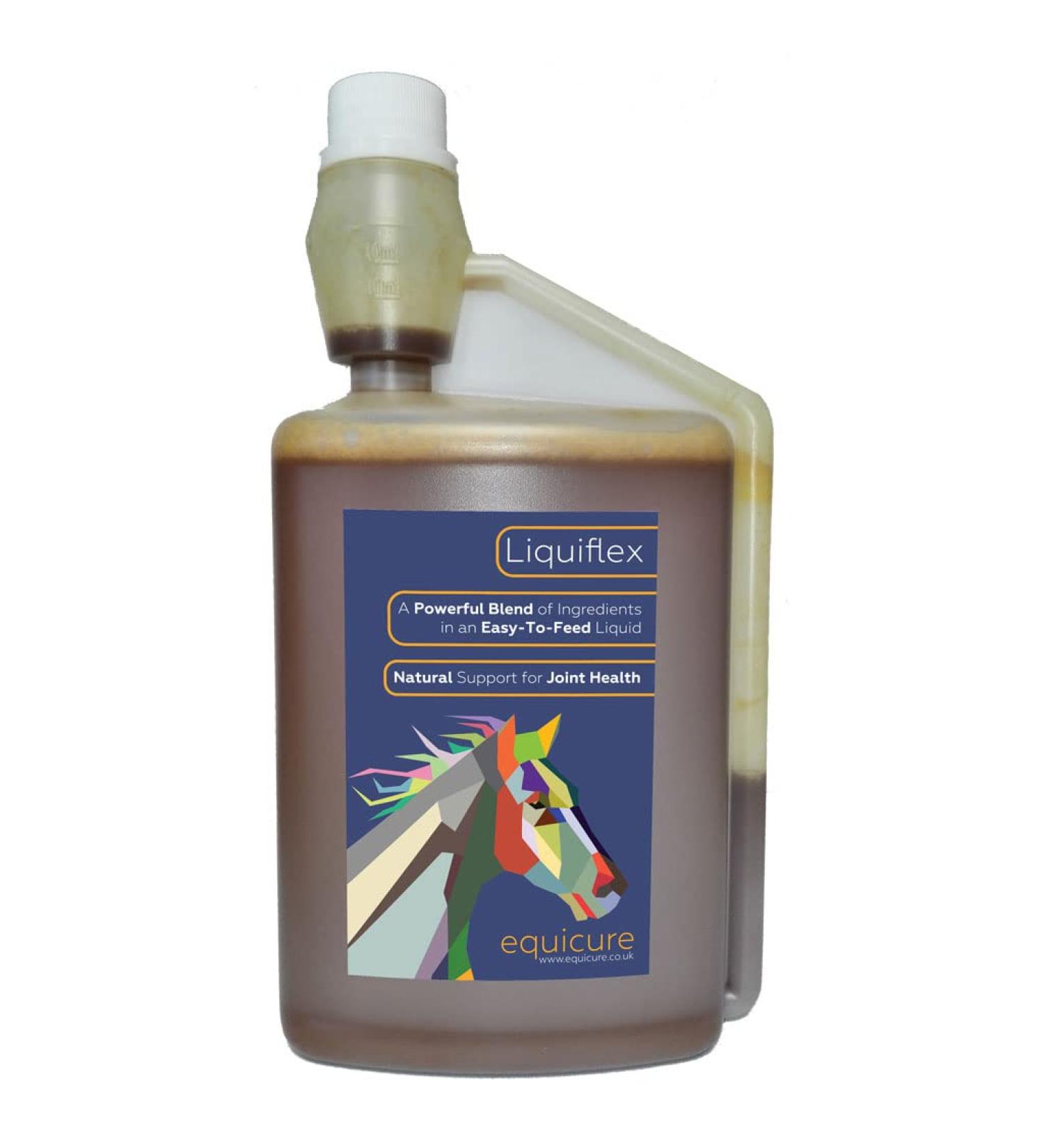 Equicure LiquiFlex - Natural 1 Litre Joint Support for Horse/Pony - Buy Online on GoSupps.com