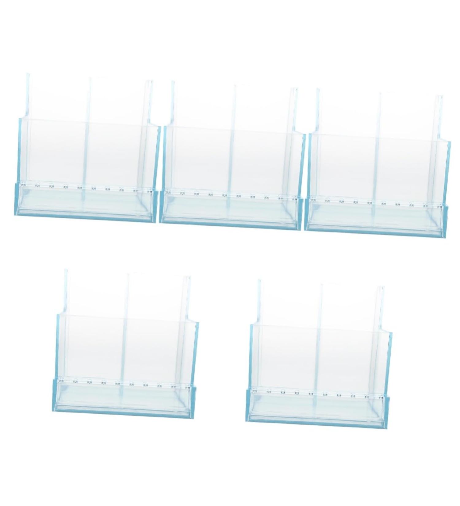 POPETPOP 5 Pcs Storage Rack Grinding Head Storage Rack Manicure Tools Nail Technician Organizer Nail Salon Accessories Nail Organizer Polisher Organizer Tweezers Drill Rig Plastic 10.3x9.7cmx5pcs Bluex5pcs - Buy Online on GoSupps.com