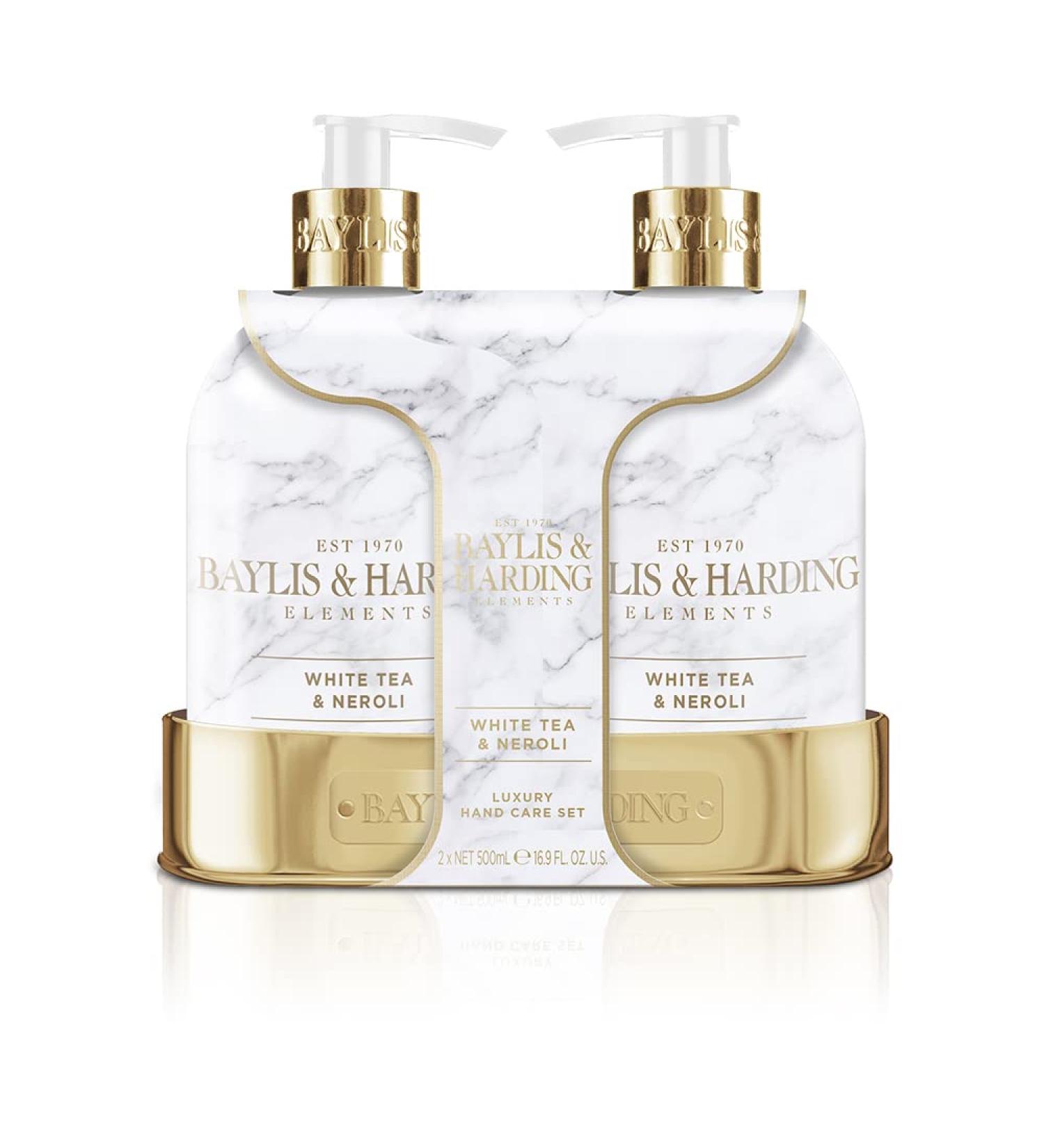 Baylis & Harding Elements White Tea & Neroli Hand Care Gift Set - Vegan, Luxury, Pack of 1 - Buy Online on GoSupps.com