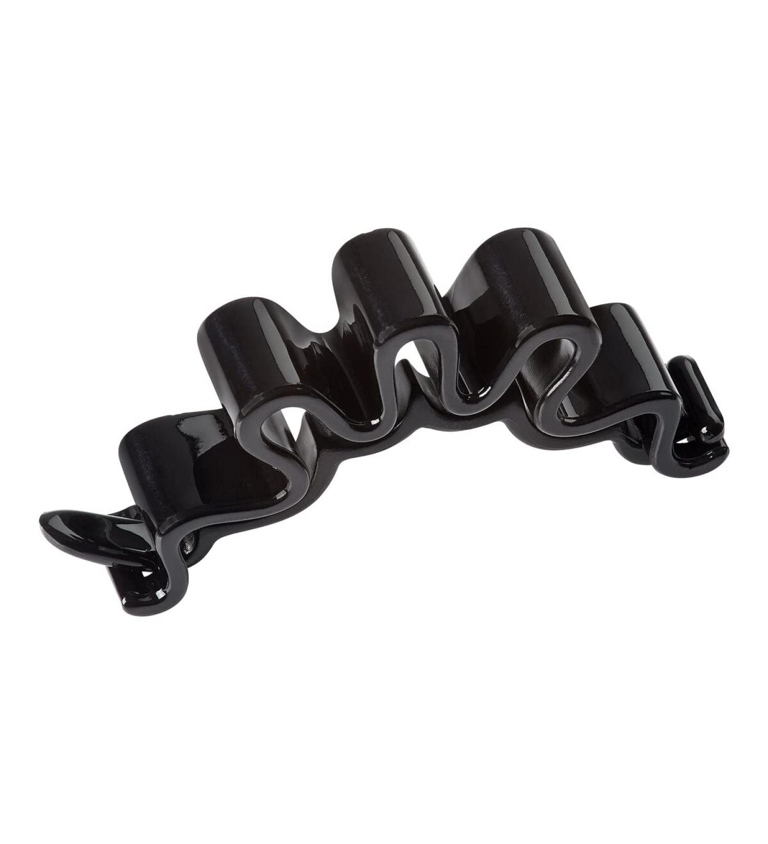 TRI hair clip-stroke hair clamp wavy hair accessories hair gripper hairdressing aid hair clamp metal-free 2.5 x 8 cm plastic