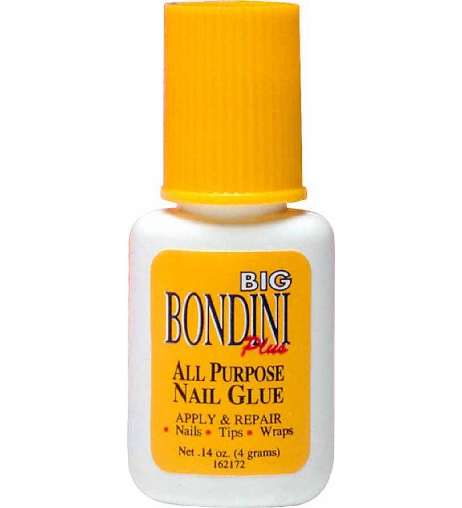 Nail Supplements Big Bondini Plus All Purpose Nail Glue -Size 0.14 oz