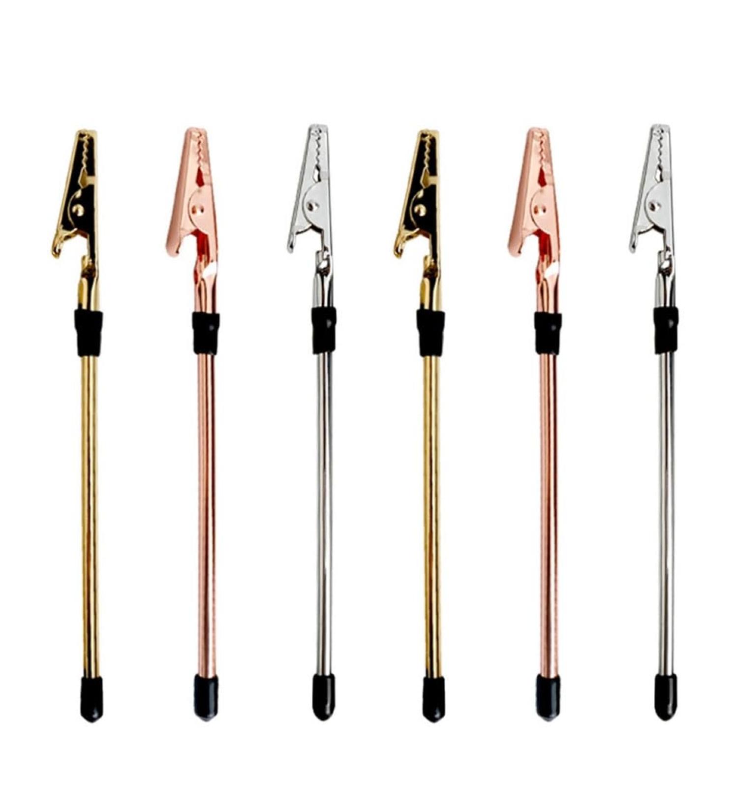 6PCS Metal Jewelry Helper Tool Set - Bracelet & Necklace Clasp Assistance Tool - Gold, Rose Gold, Silver - Buy Online on GoSupps.com