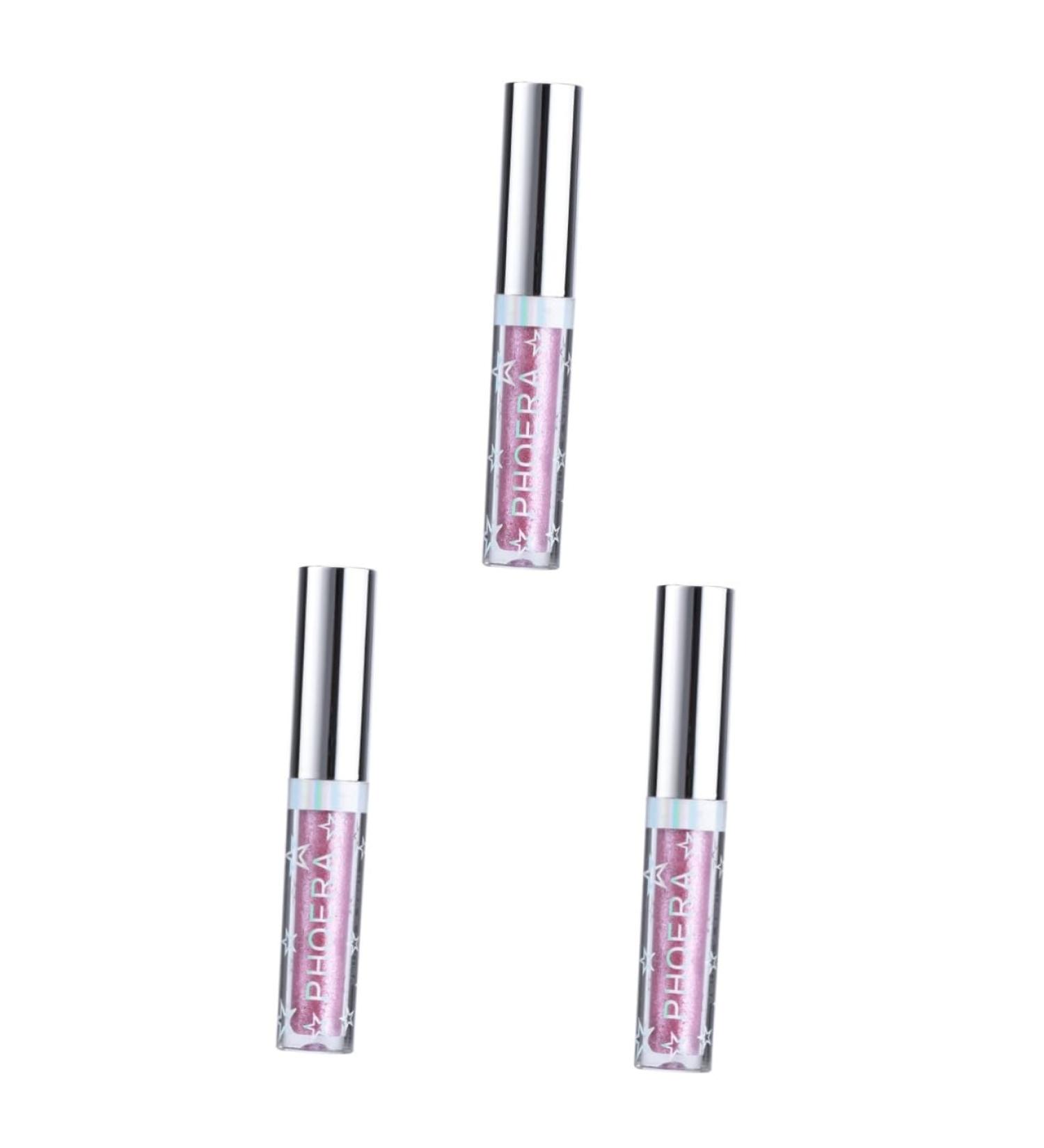 Beavorty 3pcs Eyeliner Pencil Light Pink Eyeshadow Glow Eye Powder Women Makeup Glitter Powder Shimmer Shine - Buy Online on GoSupps.com
