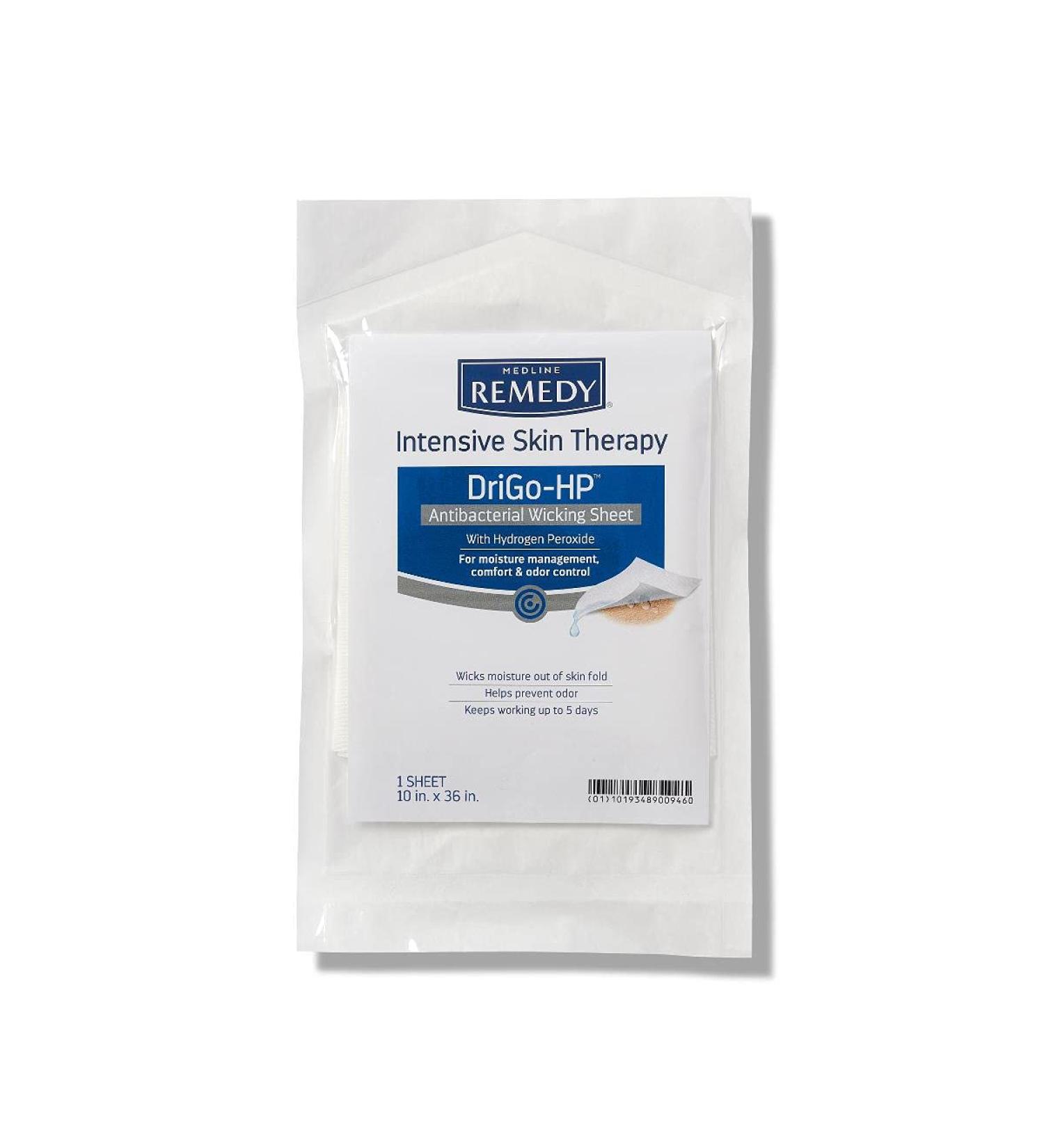 Medline Intensive Skin Therapy Barrier Sheets 10" x 36" 50 Count Case