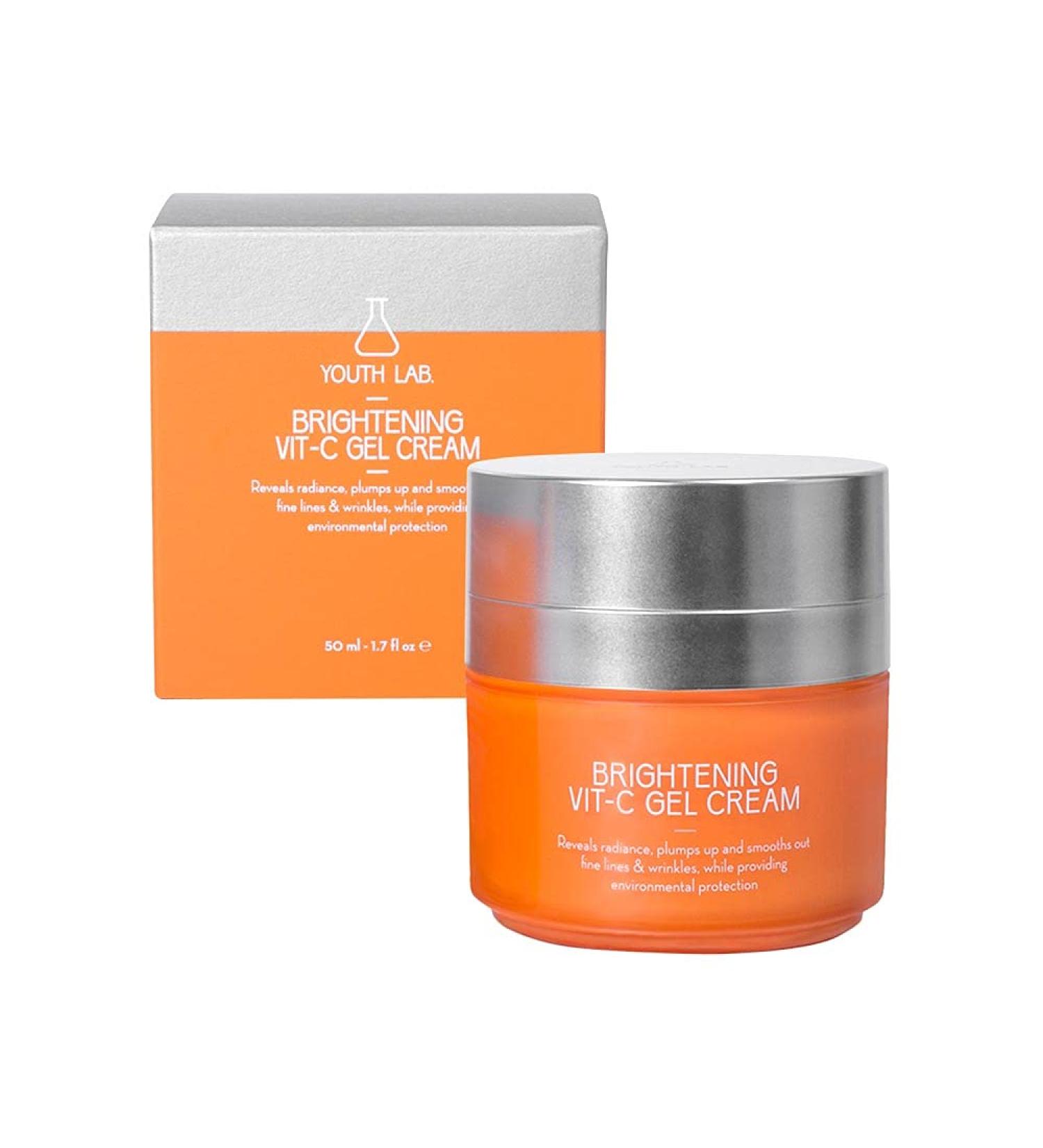 Youth Lab Brightening Vit-C Gel Cream 50 ml - Enhance Radiance & Even Skin Tone - International Shipping Available - Buy Online on GoSupps.com